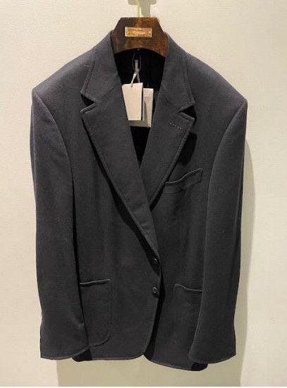 o1w1db10124 Cashmere Blazer in Dark Grey
