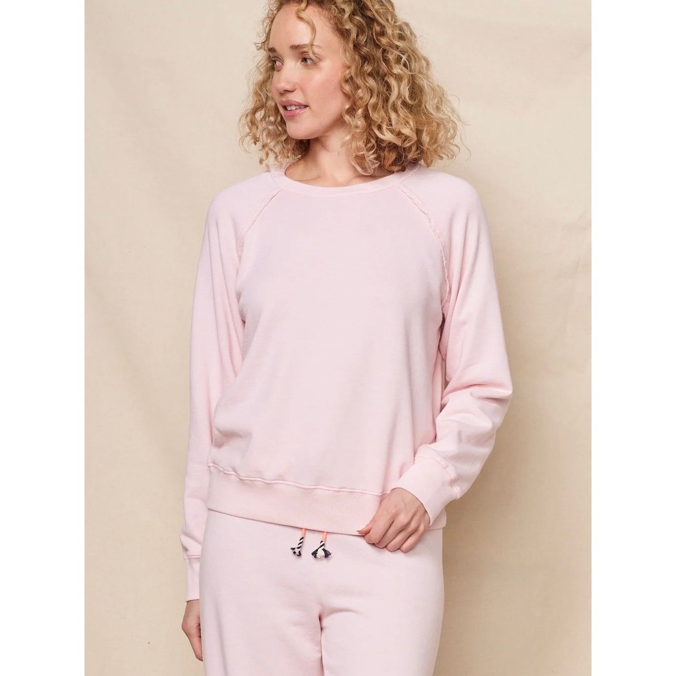 Sundry New Sundry Raglan Sweatshirt - Pink - Small - $124 Size S / US 4 / IT 40 - 1 Thumbnail