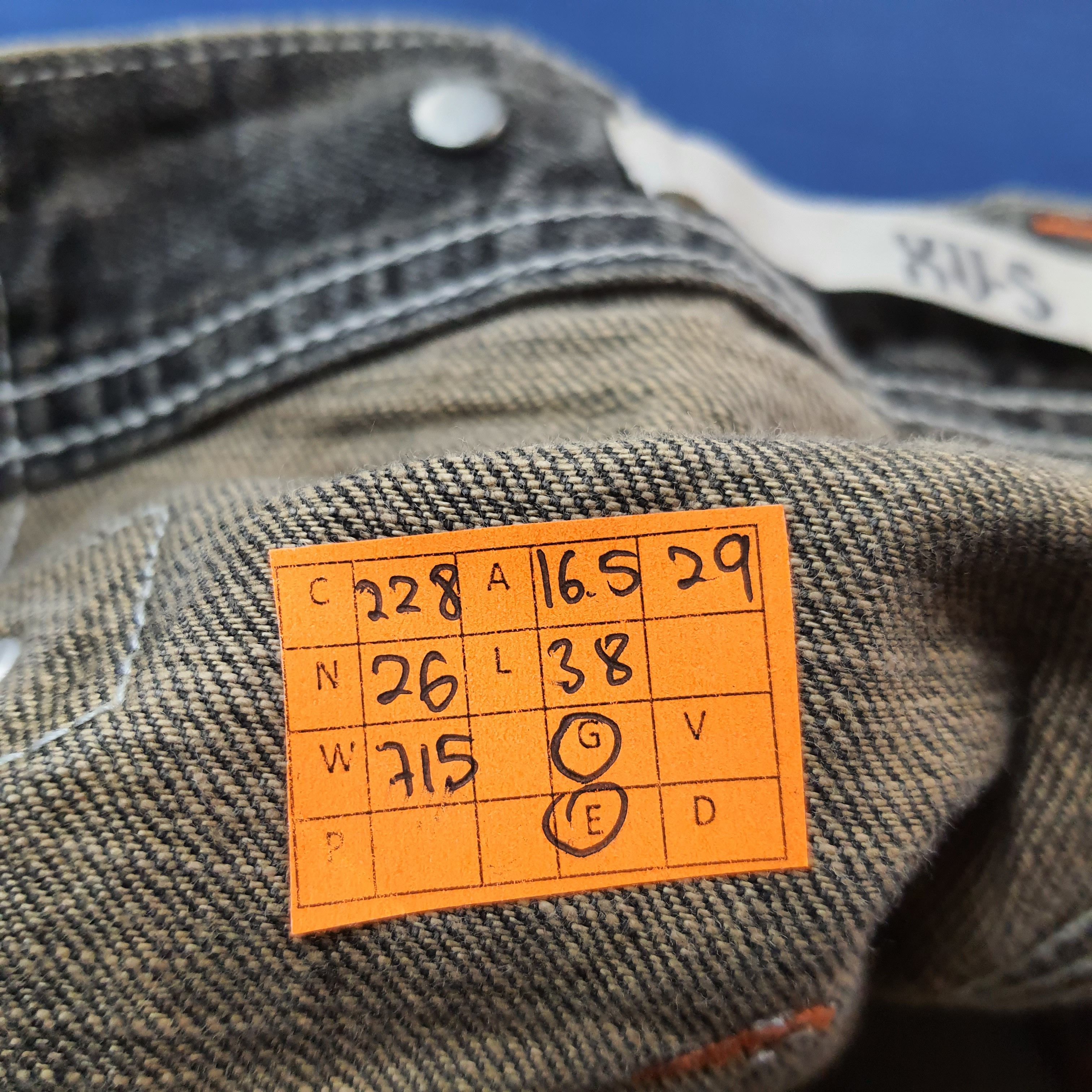 Edwin Vintage Edwin XV-S Japan Brand Rework Jeans C228N26 Size US 32 / EU 48 - 9 Thumbnail