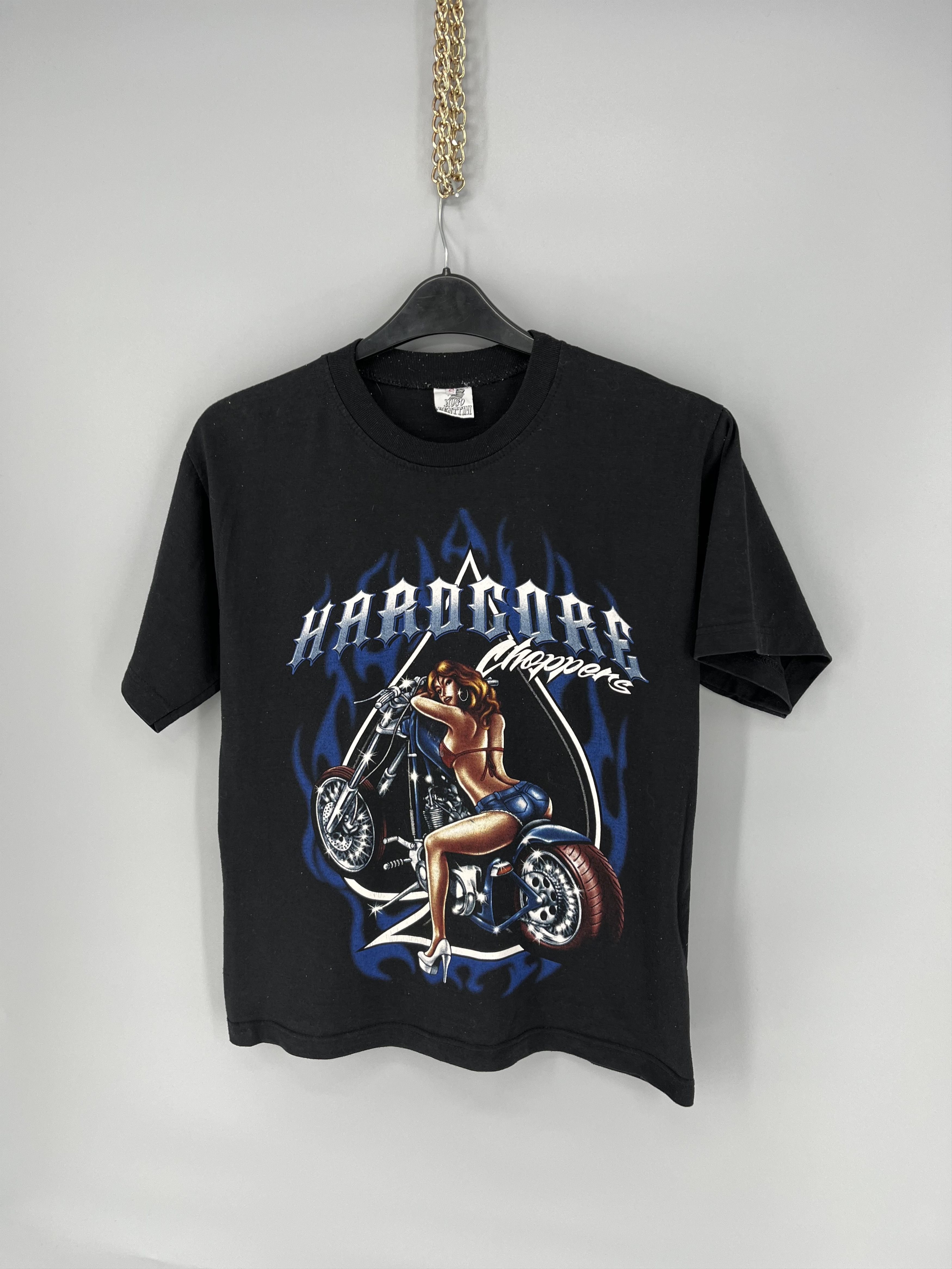 Band Tees Vintage 90s Hardcore Choppers Inc Motorcycle Tee Size US S / EU 44-46 / 1 - 3 Thumbnail