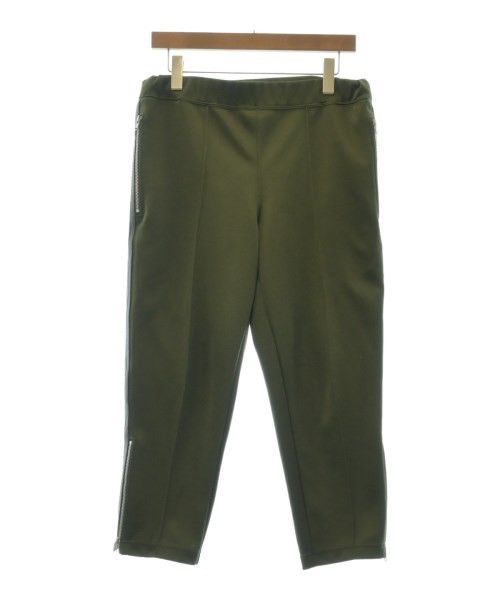Comme des Garcons SHIRT Cropped Pants Side Line Hem Zip Polyester Khaki Size US 31 - 1 Thumbnail