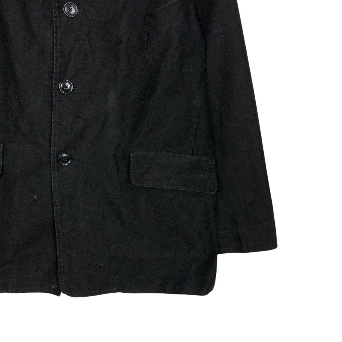 Japanese Brand 🔥RICH BLACK VINTAGE CHORE JACKET ADDITION ISSEY MIYAKE Size US M / EU 48-50 / 2 - 7 Thumbnail