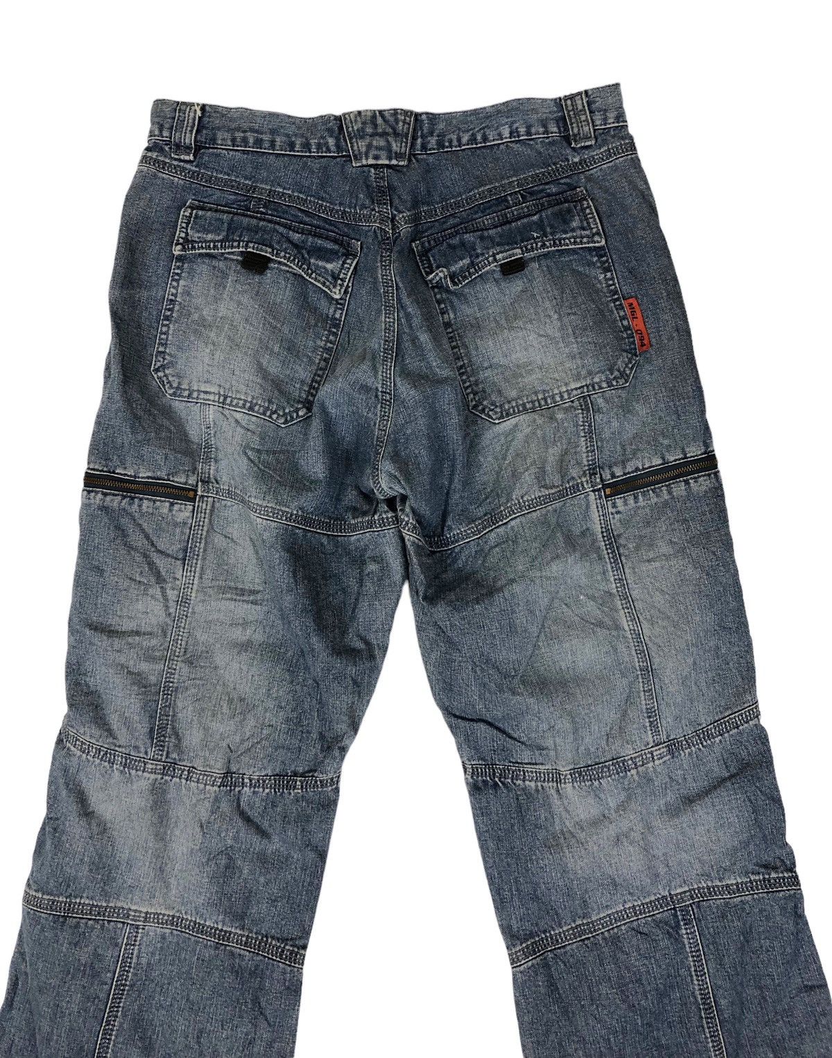 Vintage Japan Brand Mogul Baggy Hip Hop Jeans Size US 33 - 8 Thumbnail