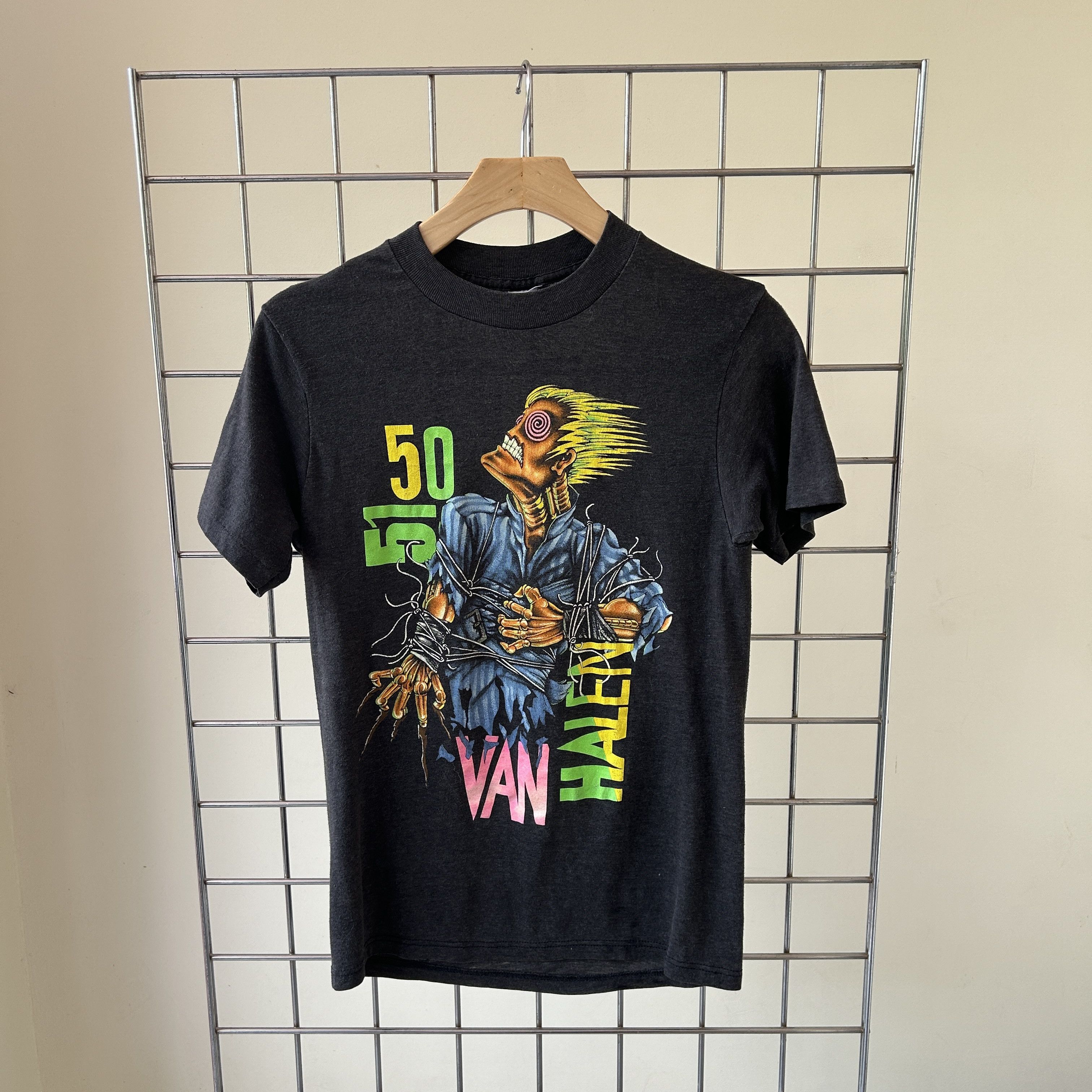 80s Van Halen 5150 Tour Shirt Short Sleeve T Shirts