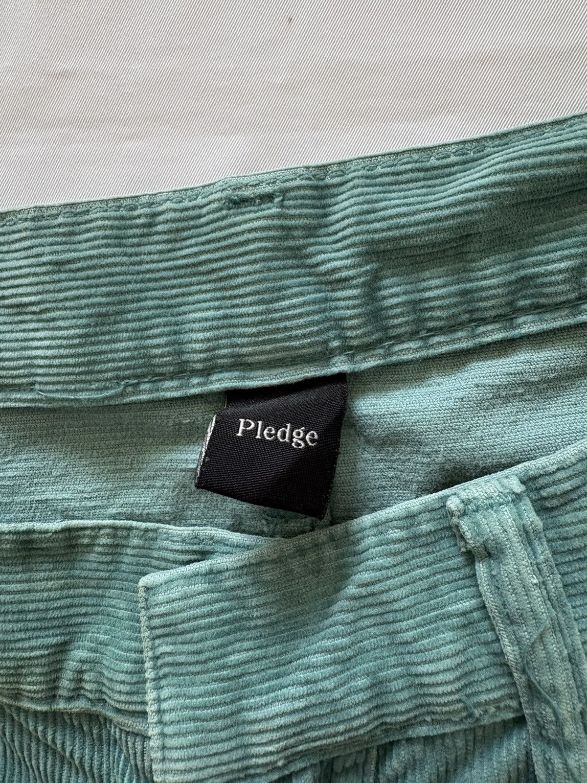 Pledge JAPANESE BRAND PLEDGE DISTRESSED CORDUROY PANTS Size US 32 / EU 48 - 8 Thumbnail