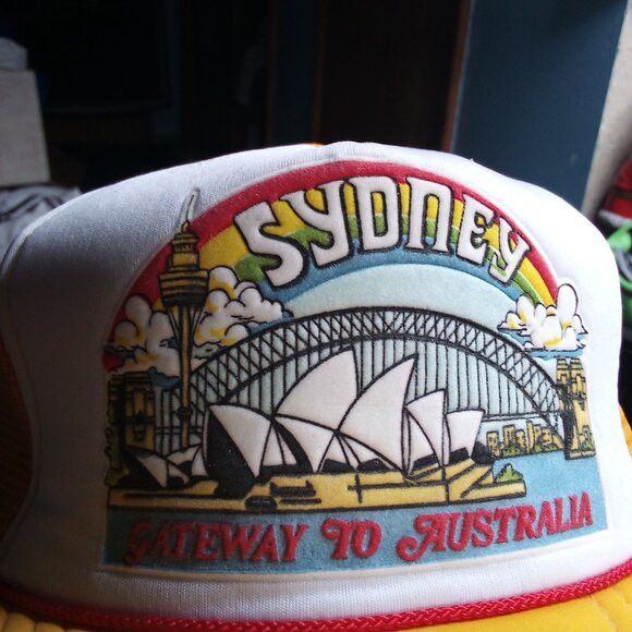 Other Deadstock Vintage Sydney Gateway To Australia Trucker Hat Size ONE SIZE - 2 Thumbnail