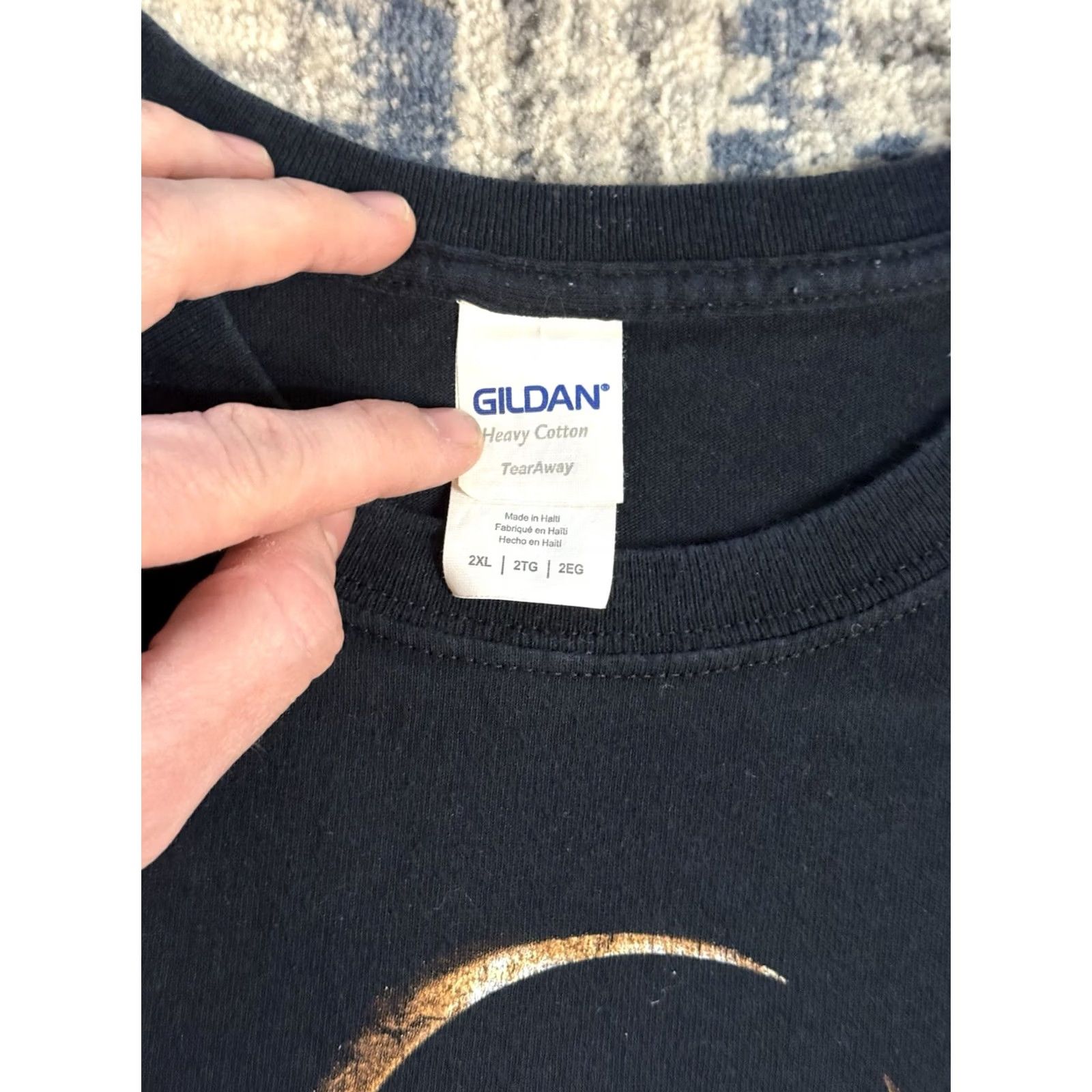 Gildan VINTAGE Wintersun Band Concert T Shirt 2XL Black Symphonic Death Metal Animals 2000s Men Size US XXL / EU 58 / 5 - 5 Thumbnail