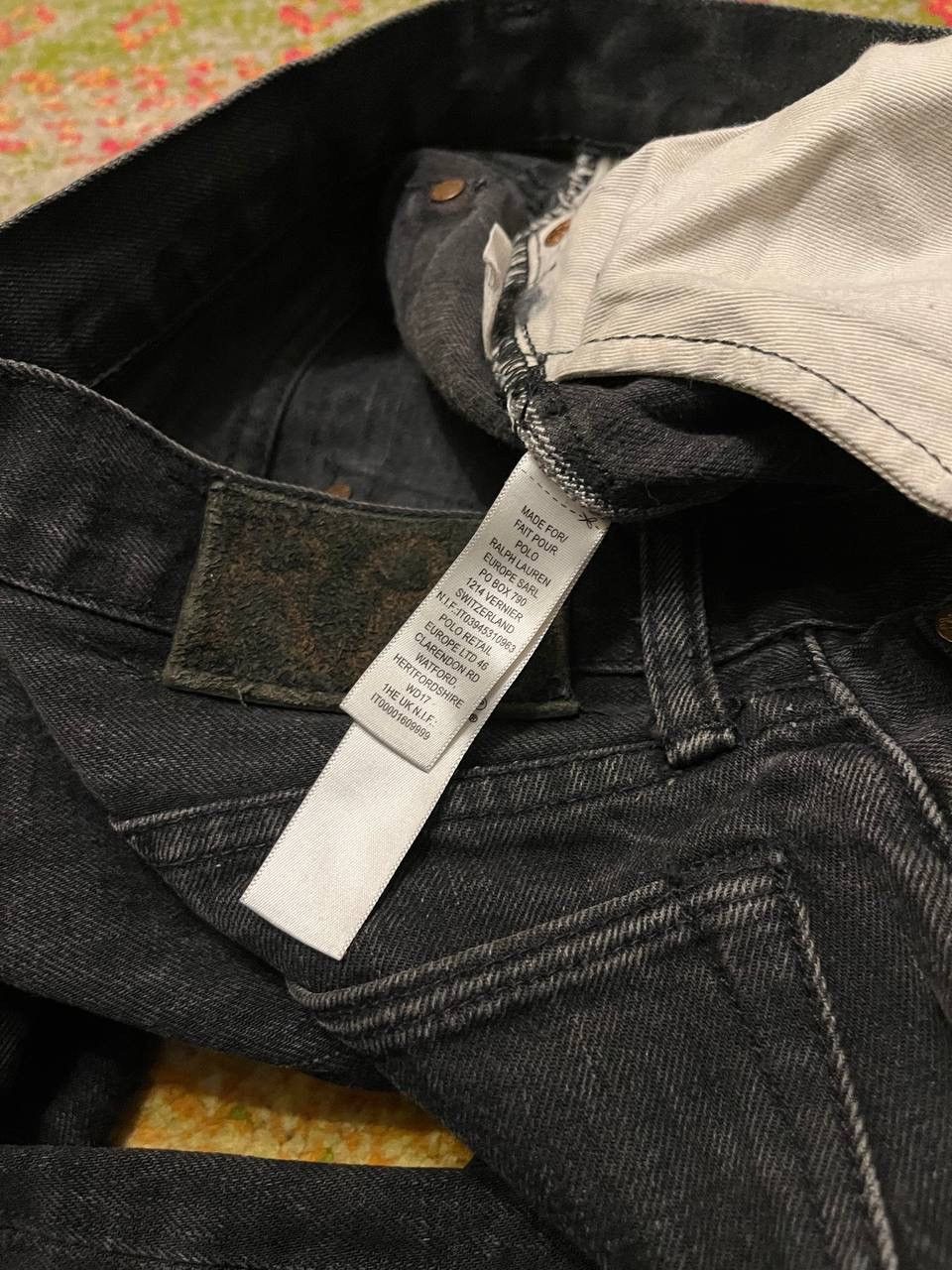 Vintage Polo Double R Ralph Lauren Selvedge Made In USA Pants 30x34 Size US 34 / EU 50 - 5 Thumbnail