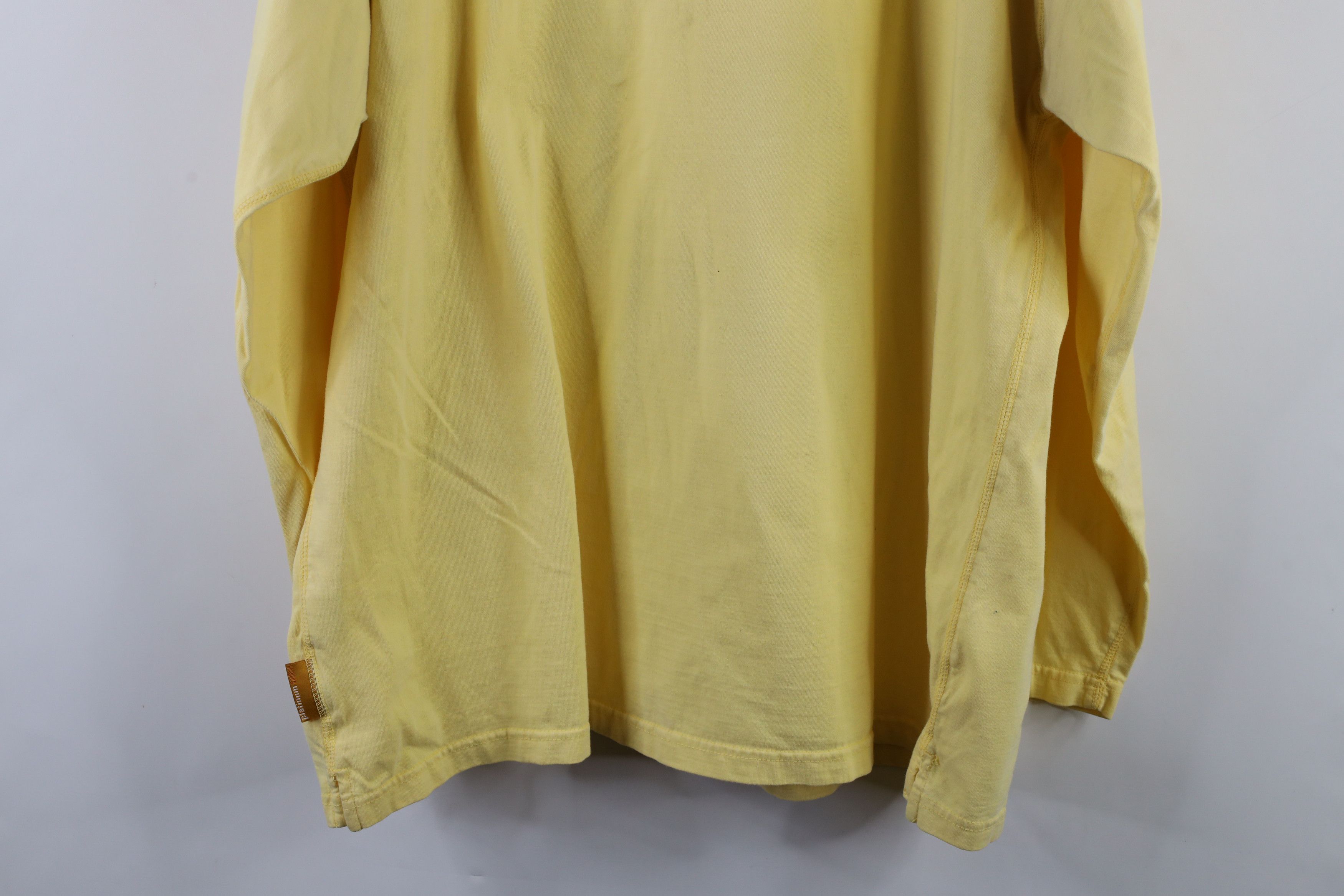 Fubu × Vintage Vintage FUBU Skeleton Long Sleeve T-Shirt Yellow Cotton Size US XXL / EU 58 / 5 - 14 Thumbnail
