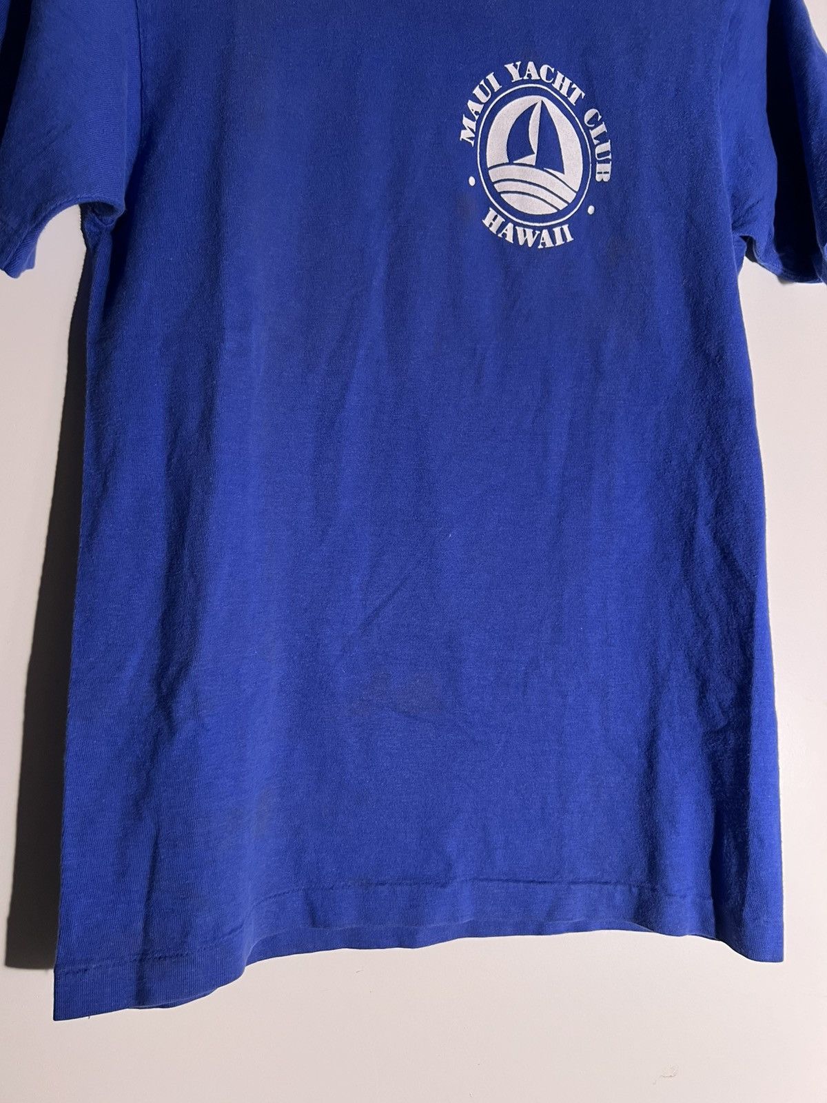 Vintage 90’s VTG Vintage Maui Yacht Club Hawaii Retro Tee T Shirt Size US S / EU 44-46 / 1 - 8 Thumbnail