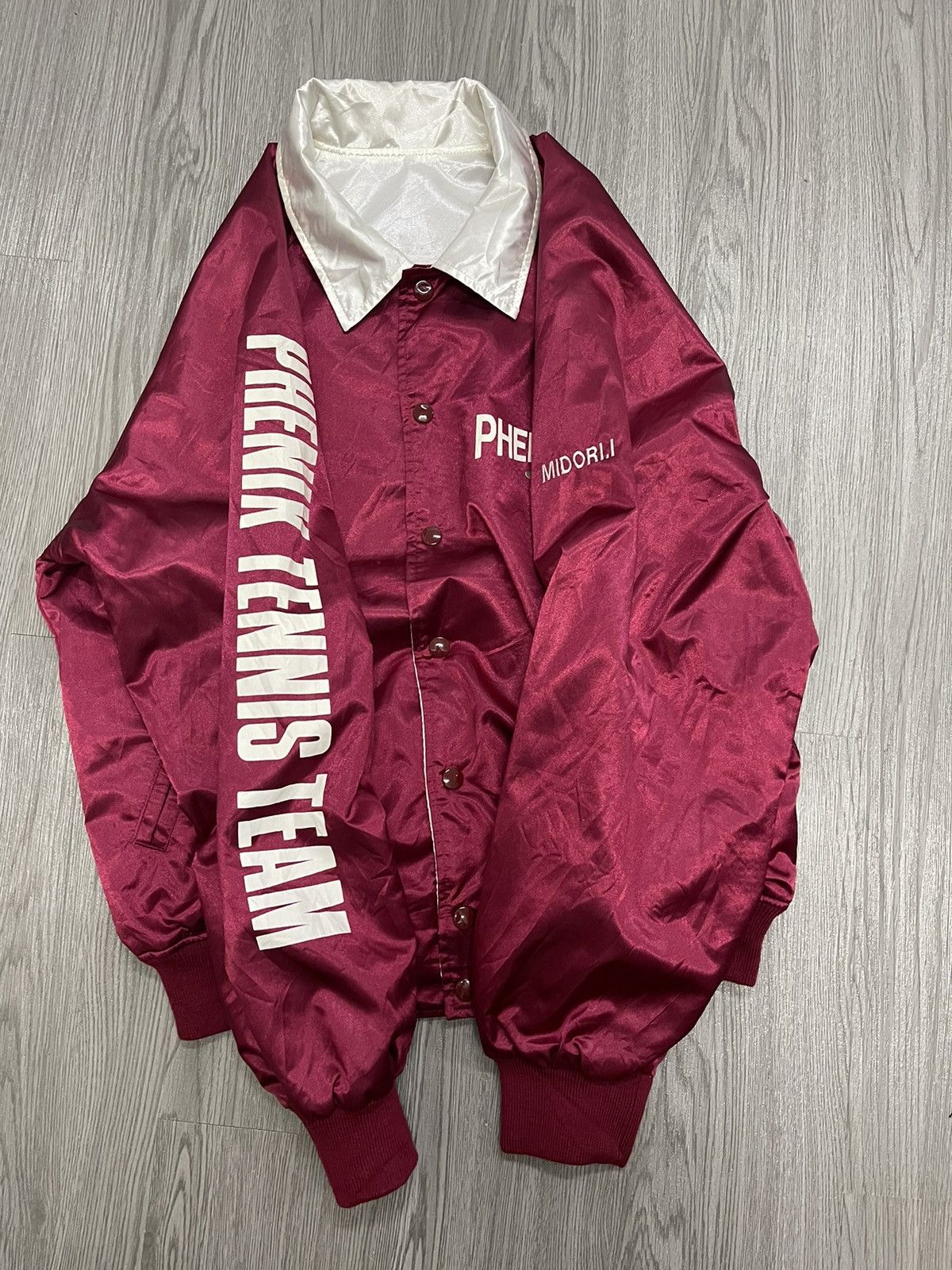 Japanese Brand × Vintage Vintage Reversible Village Stone Phenix Tennis Japan Jacket Size US M / EU 48-50 / 2 - 5 Thumbnail