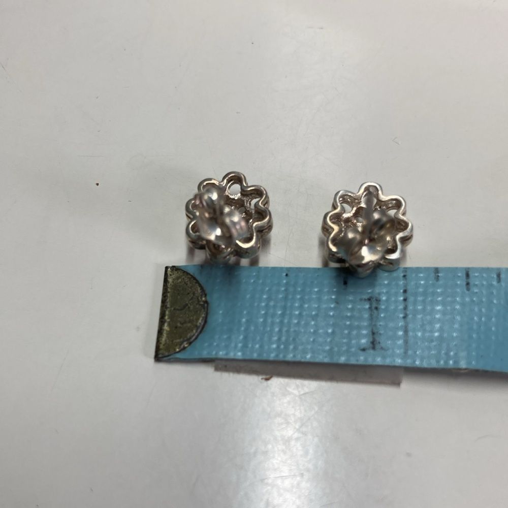 Vintage Amethyst Earrings Set in 925 Sterling Size ONE SIZE - 9 Thumbnail