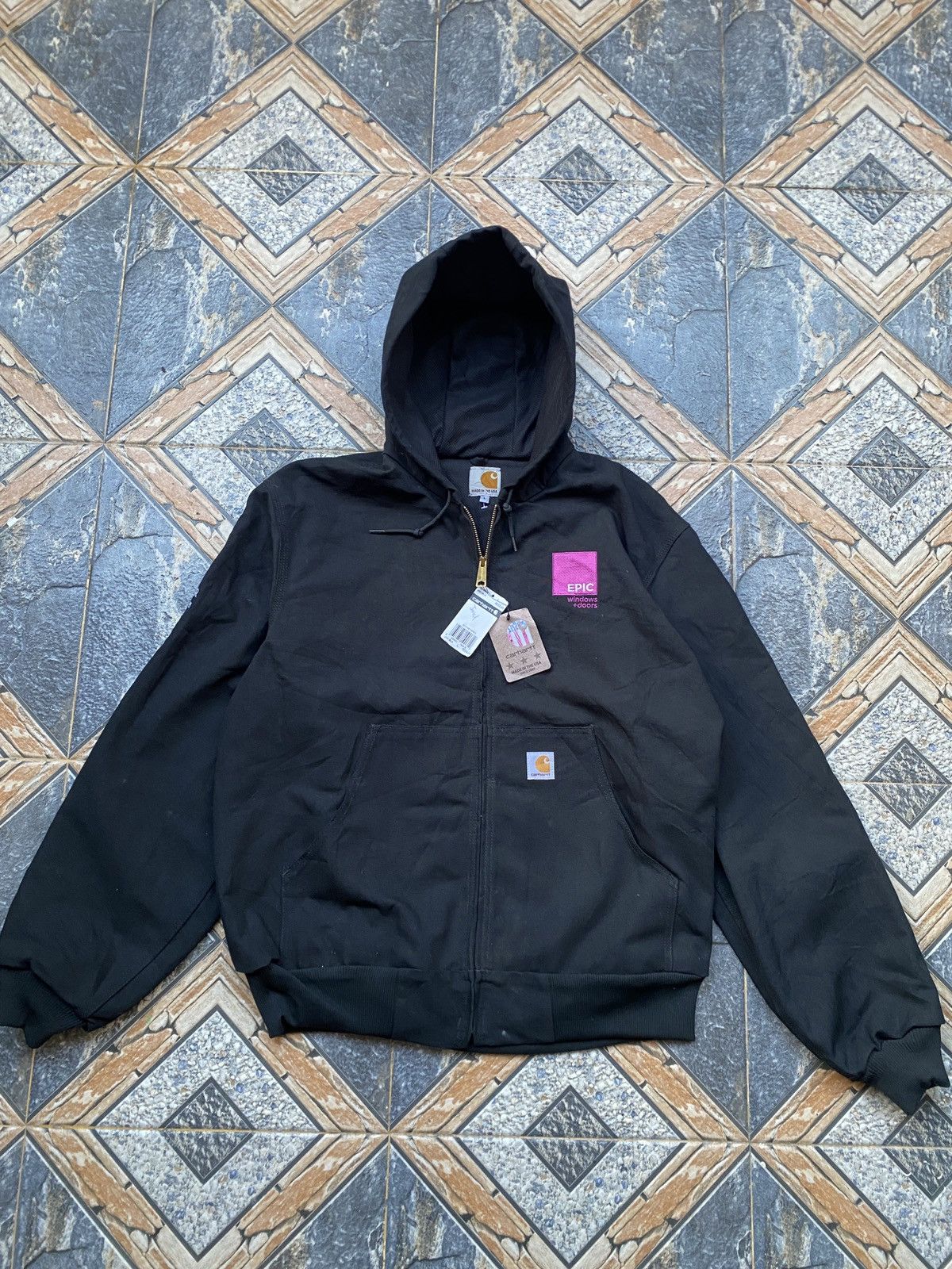Carhartt Carhartt Active Jacket J131-BLK Size US L / EU 52-54 / 3 - 1 Thumbnail
