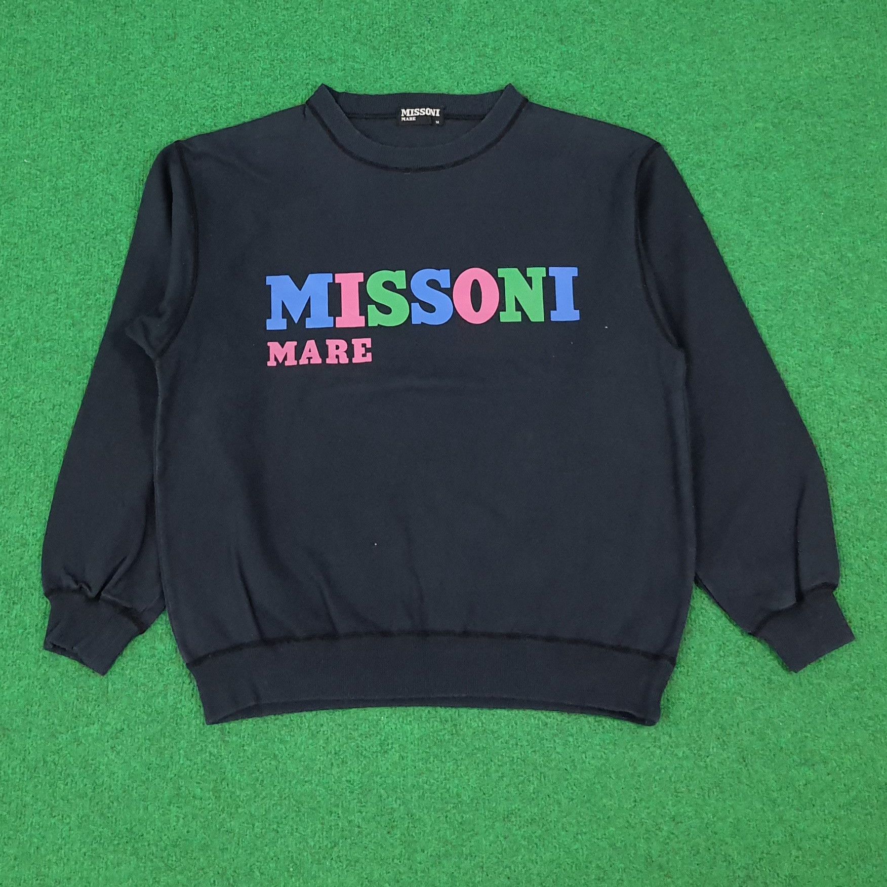 Missoni Vintage Missoni Mare Designer Sweatshirt C270N21 Size US S / EU 44-46 / 1 - 1 Thumbnail