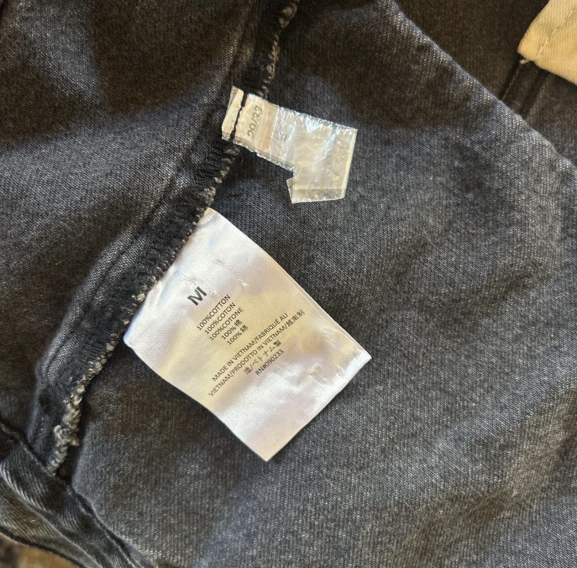 Fear of God essentials fear of god black oversized jean / denim jacket Size US L / EU 52-54 / 3 - 5 Thumbnail
