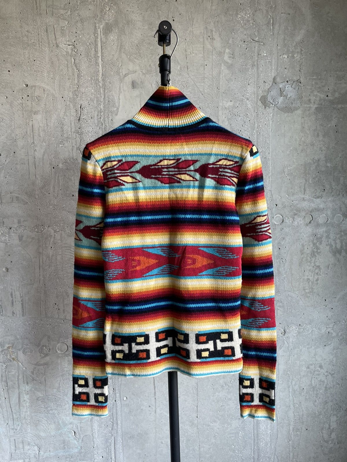 Dior Christian Dior 2001 By John Galliano Tribal Turtleneck Size S / US 4 / IT 40 - 2 Thumbnail