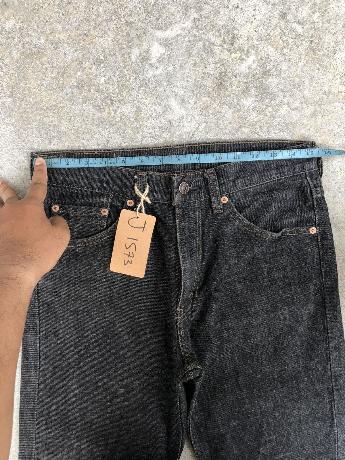 If Six Was Nine Y2k Levis 517 Flared Jeans Distressed Denim Size US 30 / EU 46 - 21 Thumbnail