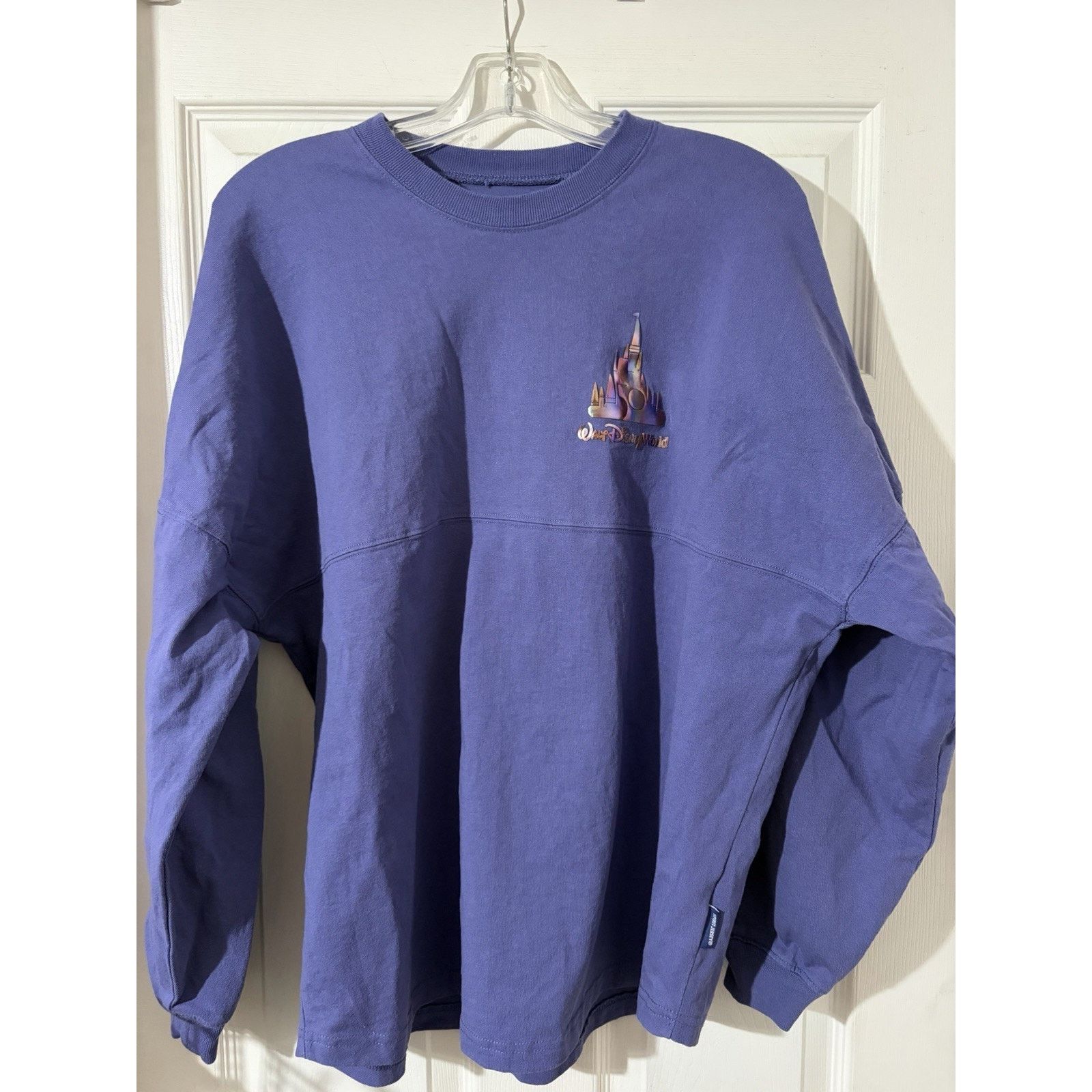 Disney Walt Disney World 50th Anniversary Spirit Jersey Sz M Purple Size M / US 6-8 / IT 42-44 - 1 Thumbnail