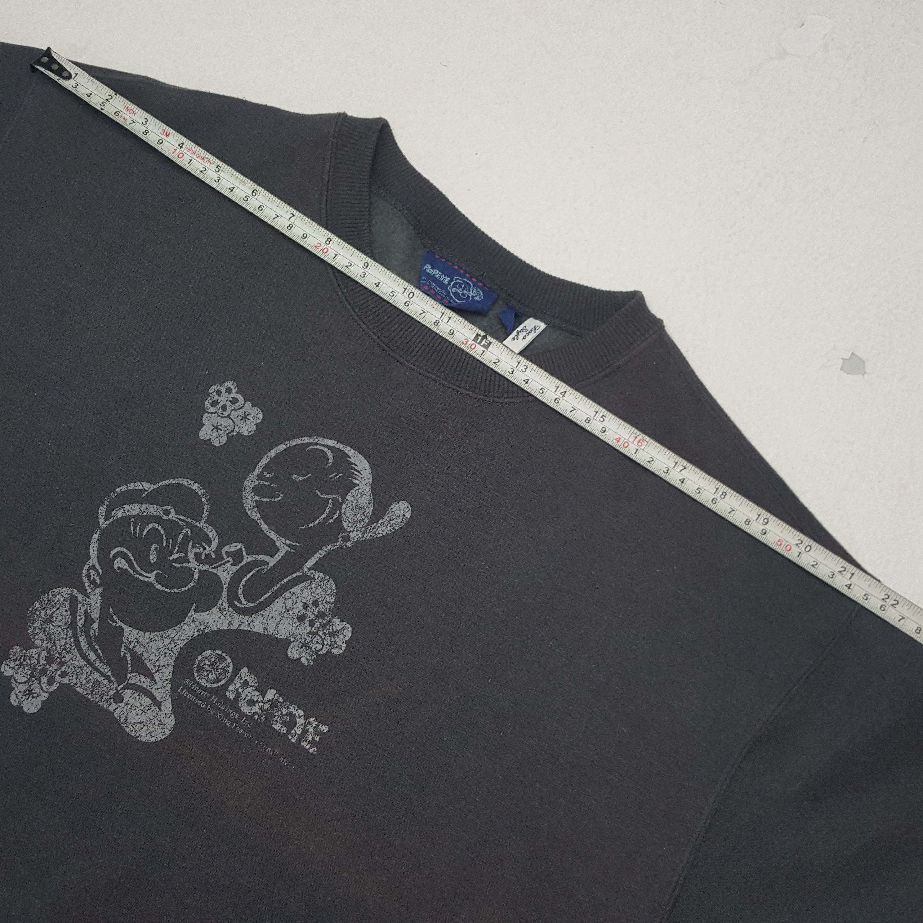 Cartoon Network × Vintage Vintage Popeye American Cartoon Character Sweatshirt Size US L / EU 52-54 / 3 - 5 Thumbnail