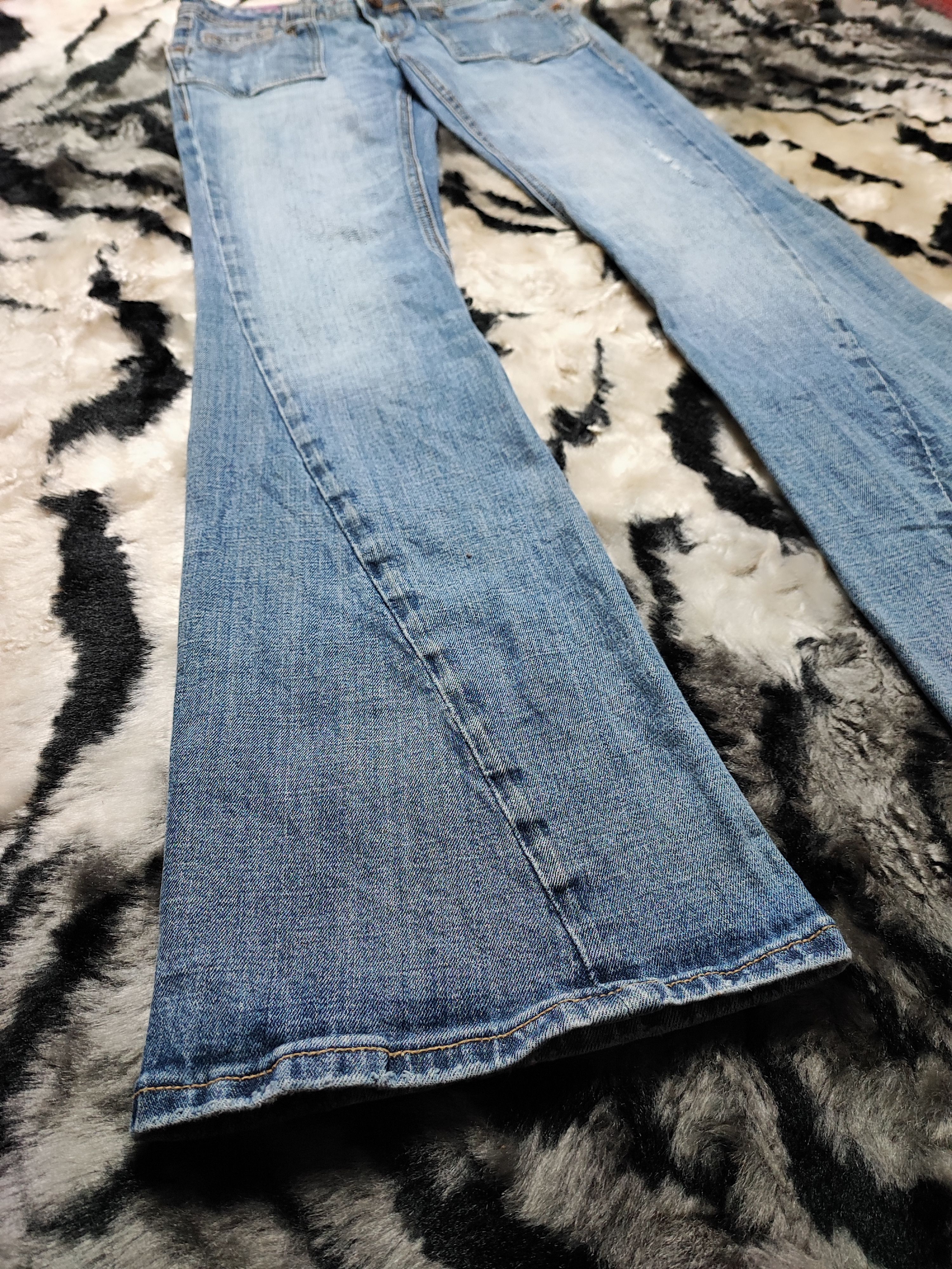 Hysteric Glamour Flare Denim Japan Size 28" / US 6 / IT 42 - 3 Thumbnail