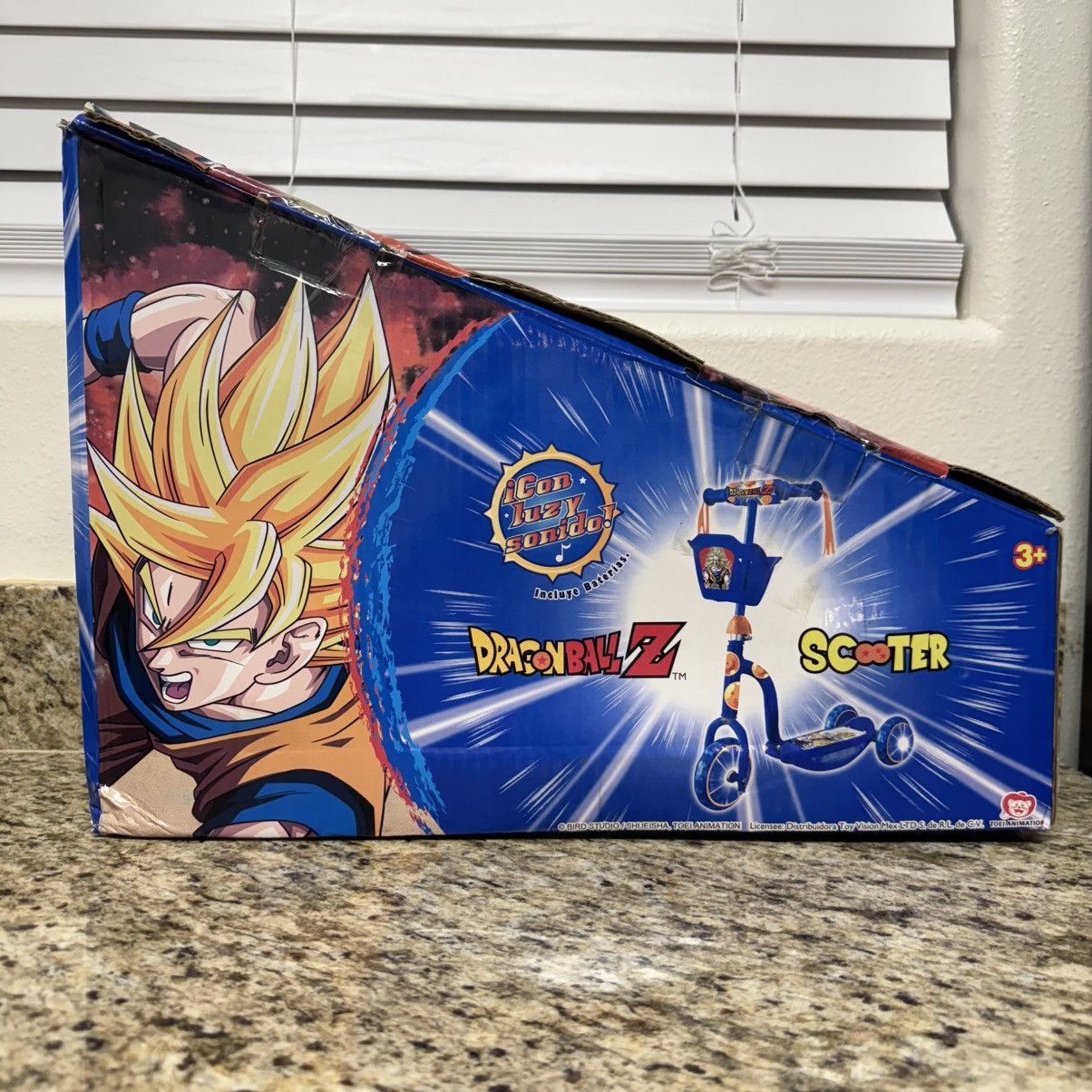 Vintage Vintage Dragon Ball-Z Mexico Toei Animation Kid Kick Scooter Size ONE SIZE - 2 Thumbnail