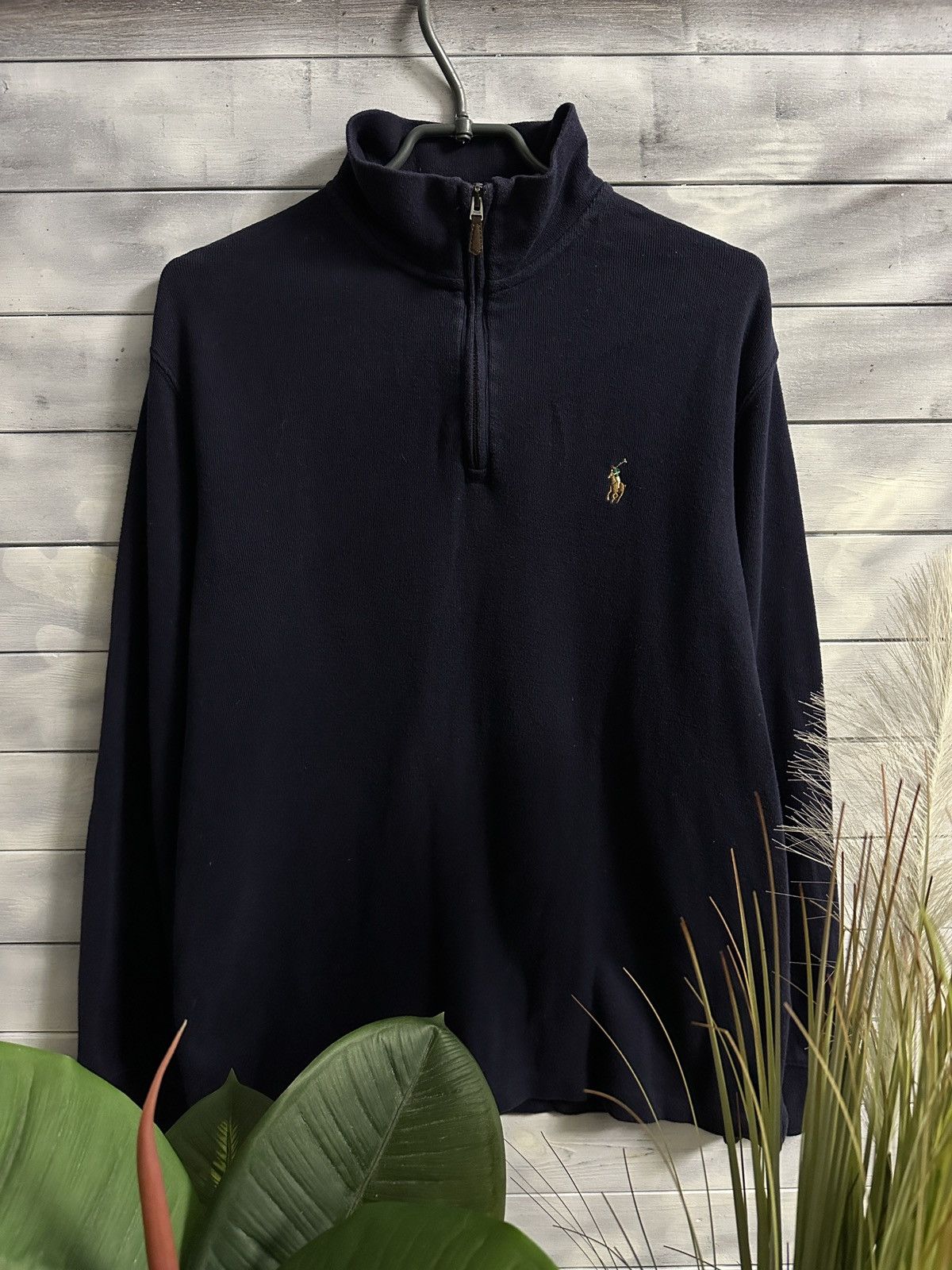 Polo Ralph Lauren Luxury Zip Sweater Polo Ralph Lauren Color Logo Size S-M Size US S / EU 44-46 / 1 - 1 Thumbnail