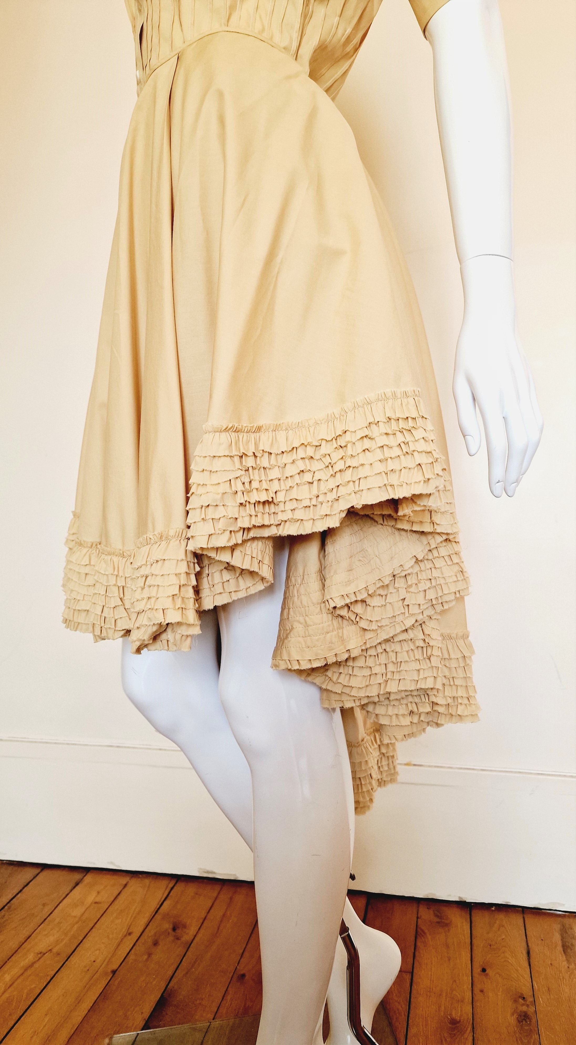 Alexander McQueen Alexander McQueen Dance of the Twisted Bull Runway Dress Size L / US 10 / IT 46 - 11 Thumbnail