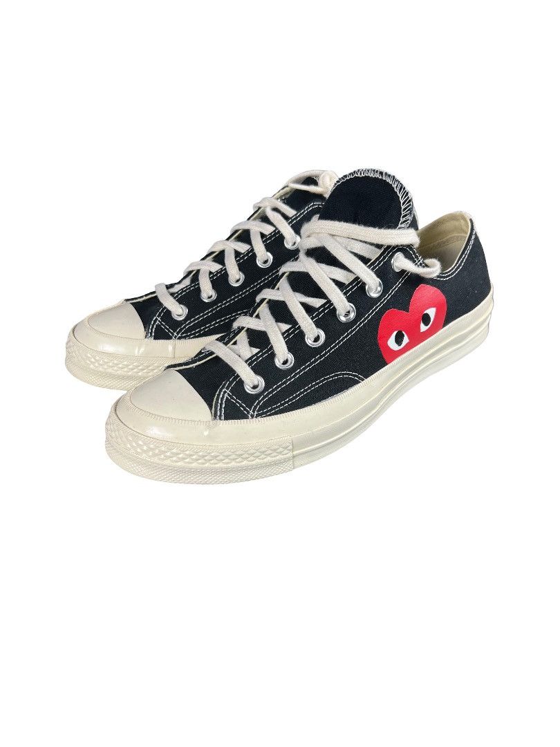 Comme des Garcons CDG PLAY x Converse Low – Black / Red Heart – Size 8 Size US 8 / EU 41 - 7 Thumbnail