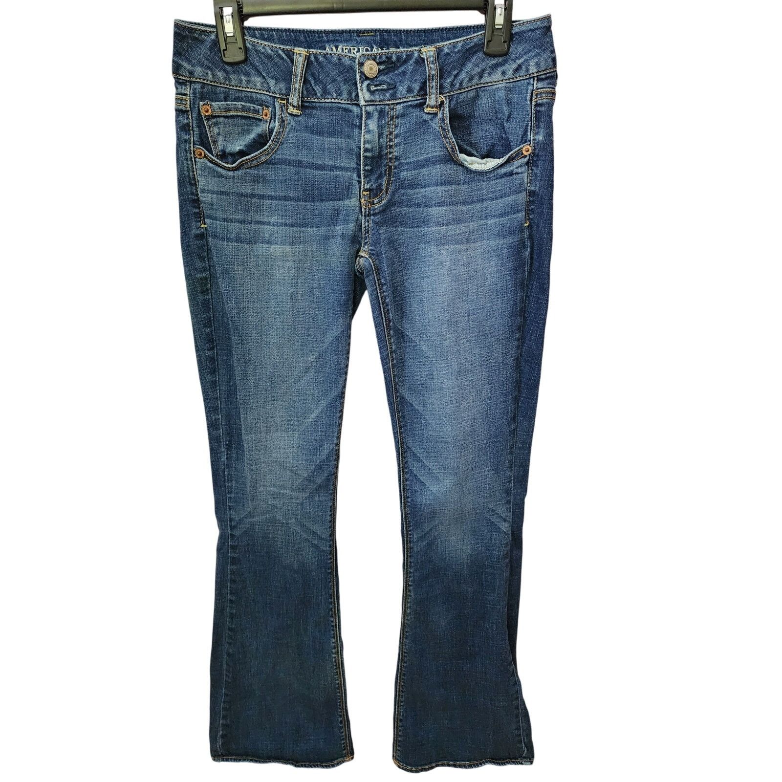 American Eagle Outfitters American Eagle Outfitters Artist SuperStretch Jeans 8 Long Size 30" / US 8 / IT 44 - 1 Thumbnail