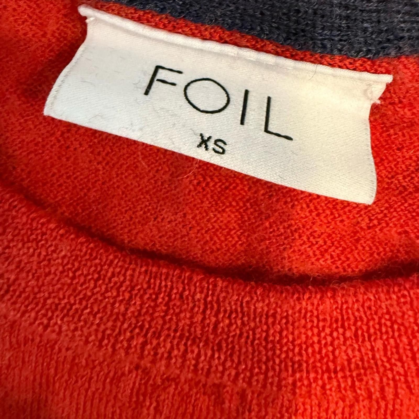 Fila Foil merino wool striped color block crew neck sweater SZ XS Size XS / US 0-2 / IT 36-38 - 5 Thumbnail