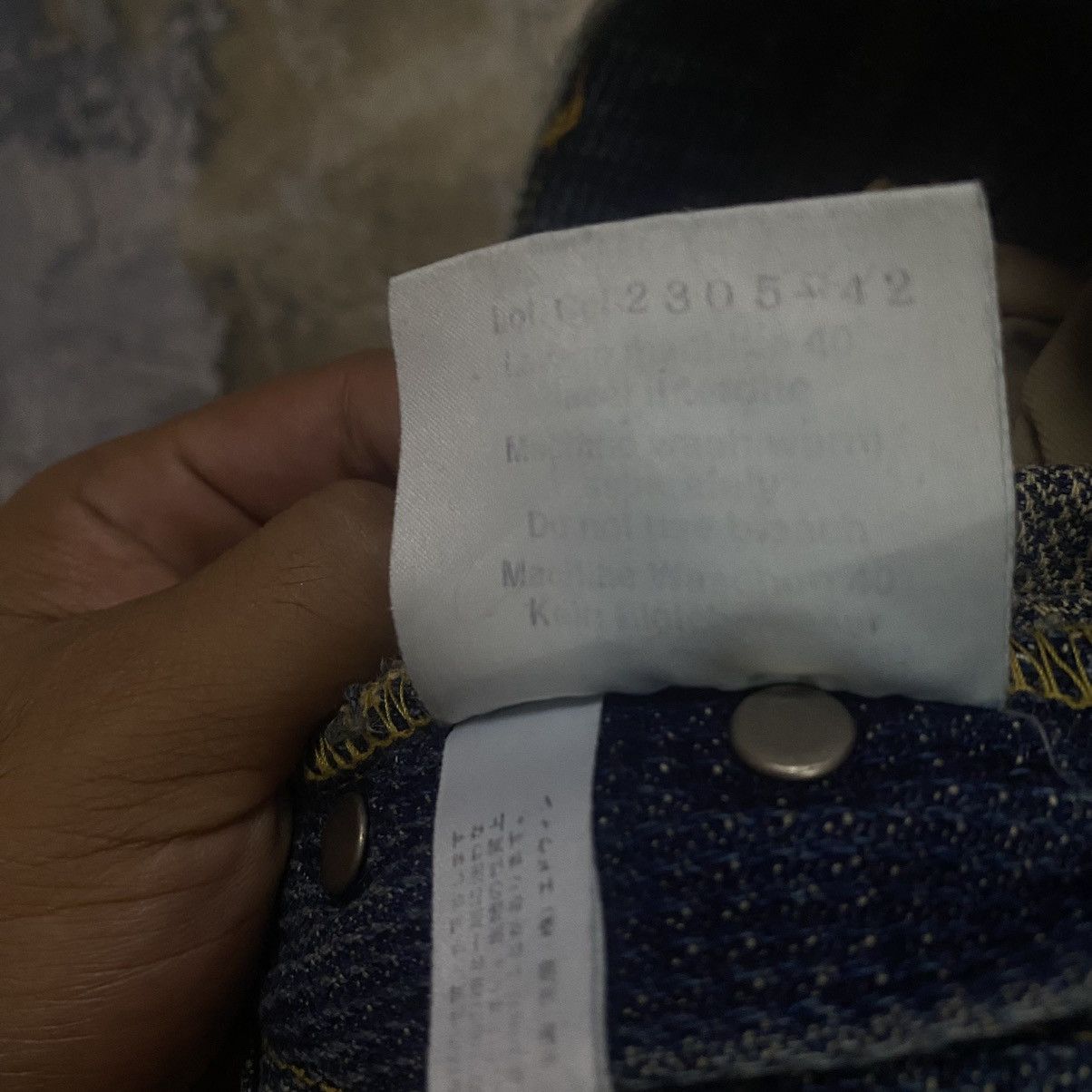 Japanese Brand × Jean × Vintage Vintage Liberto Boro Stich Denim Button Fly Denim Jeans Size US 32 / EU 48 - 7 Thumbnail