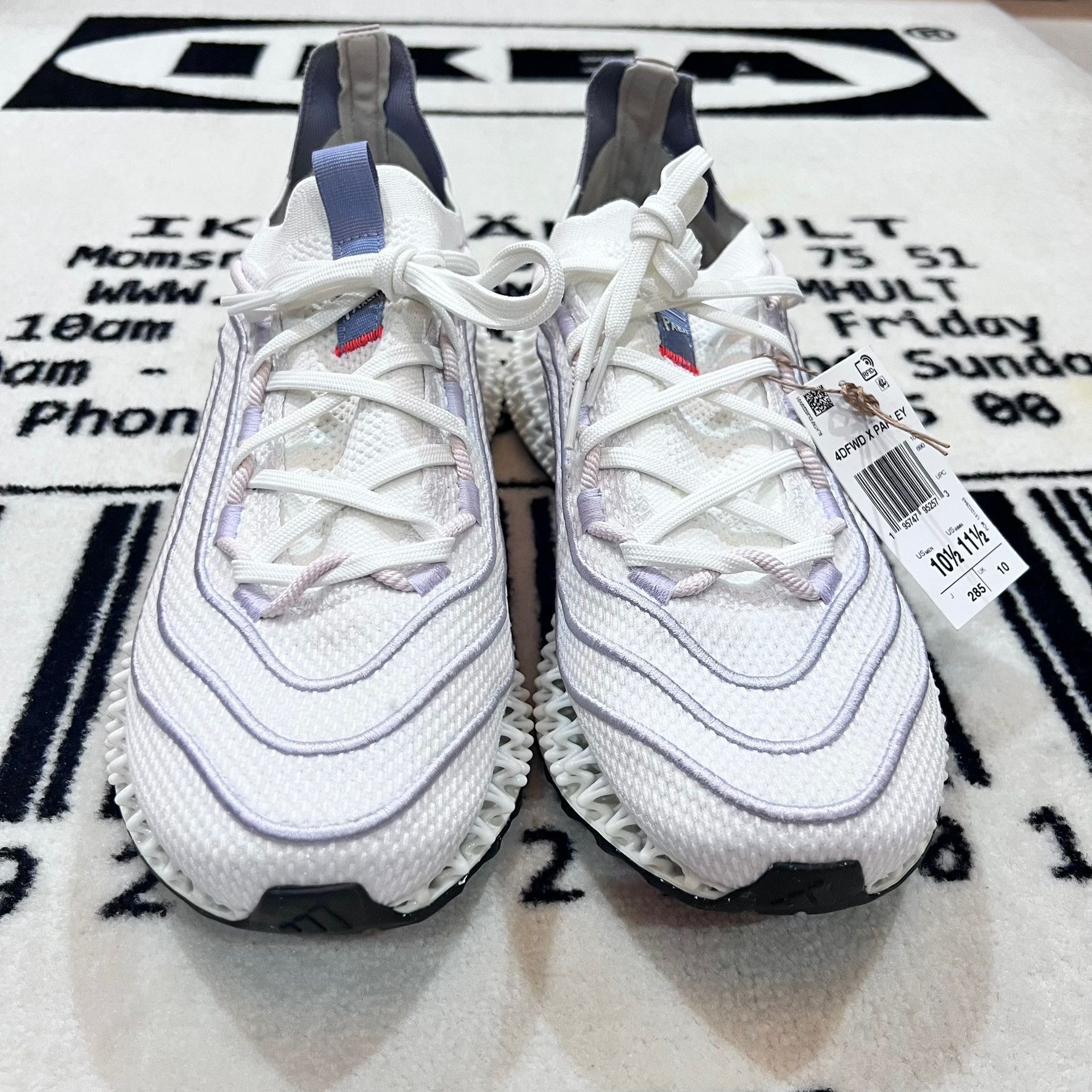 Adidas Adidas 4D FWD Parley Silver Violet Size US 10.5 / EU 43-44 - 2 Thumbnail