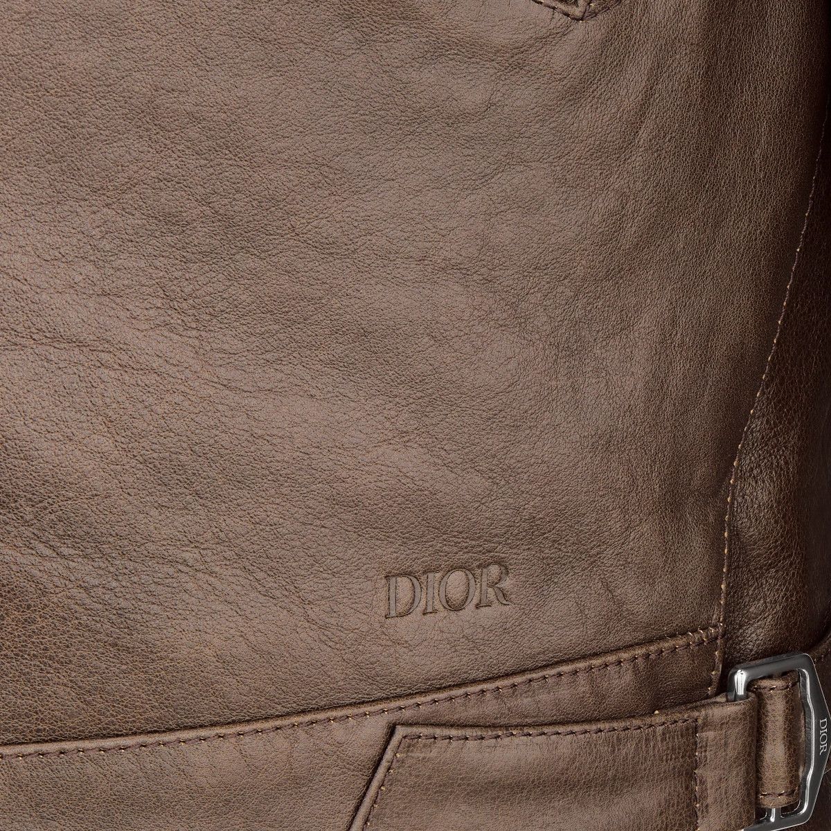 Dior o1bcso1str0226 Zipped Jacket in Brown Size US S / EU 44-46 / 1 - 3 Thumbnail