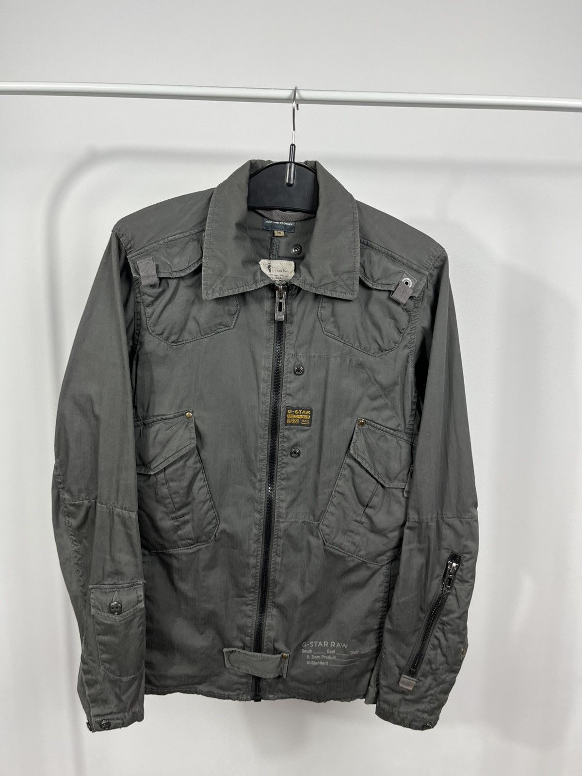 G-Star G-Star RAW Military Field Jacket Multi Pocket Zip M Size US M / EU 48-50 / 2 - 2 Thumbnail