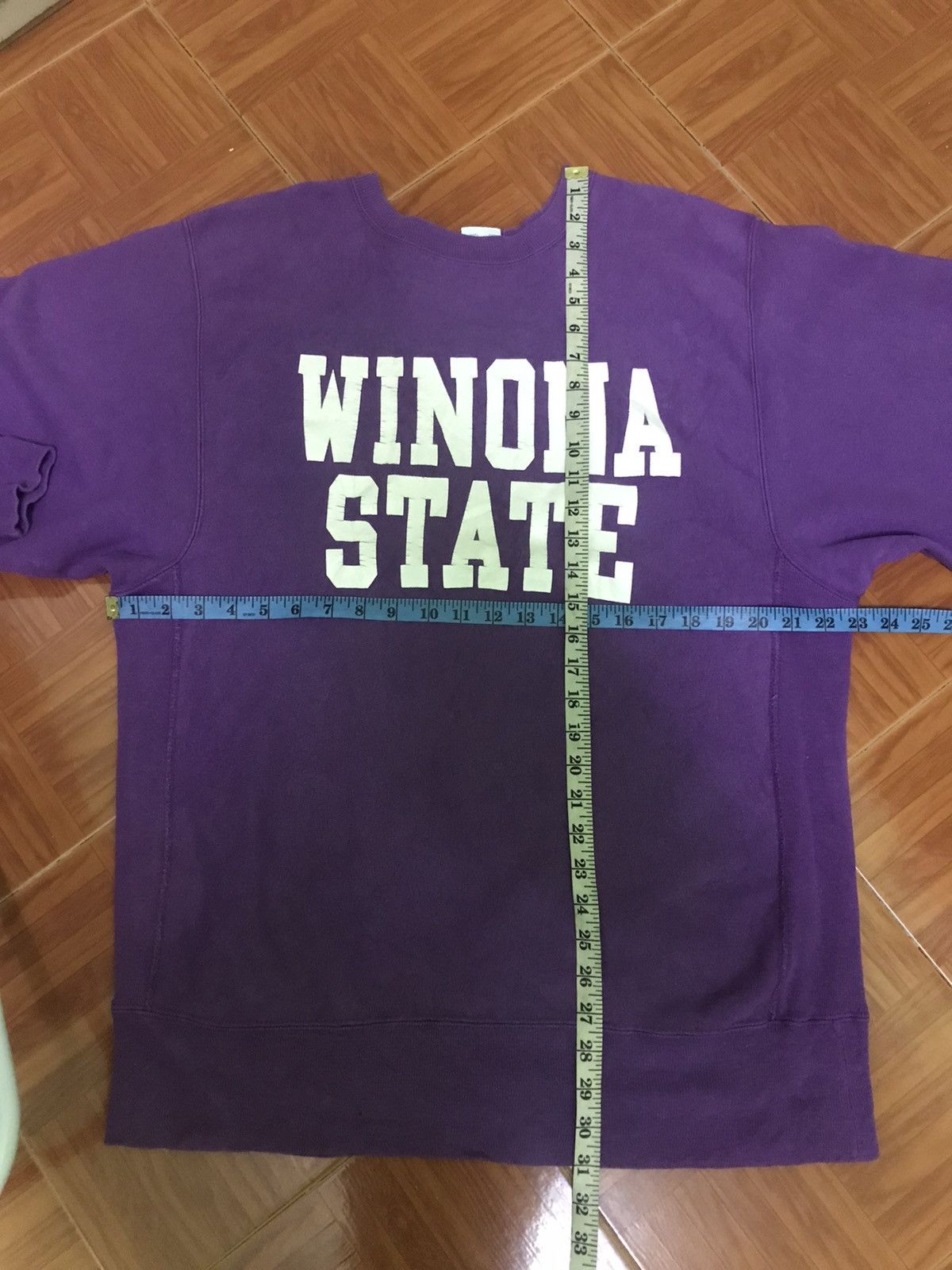 Champion REVERSE WEAVE CHAMPION 70s WINONA STATE VERY RARE Size US XL / EU 56 / 4 - 8 Thumbnail