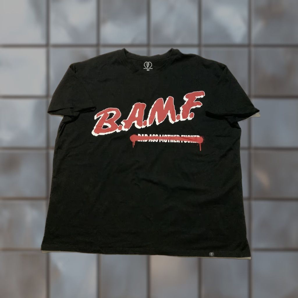 MOTHER Beautiful Bastard Shirt Mens 5XL Black BAMF Bad A** Mother Fu**er S/S Graphic Crew T-Shirt Size US XXL / EU 58 / 5 - 1 Thumbnail