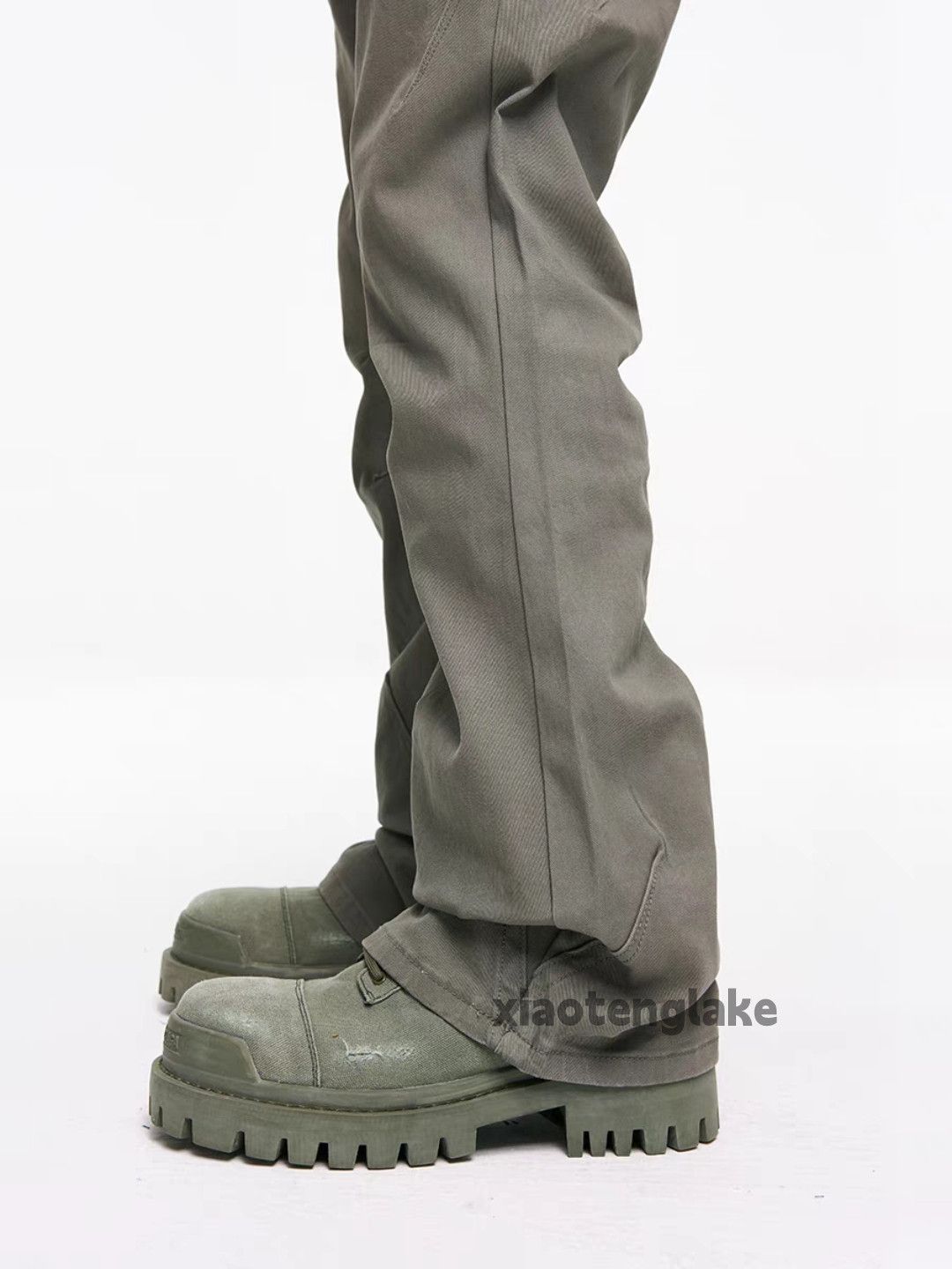 Jean × Vintage Washed faded cleanfit yuppie bootcut grunge jeans Size US 28 / EU 44 - 5 Thumbnail