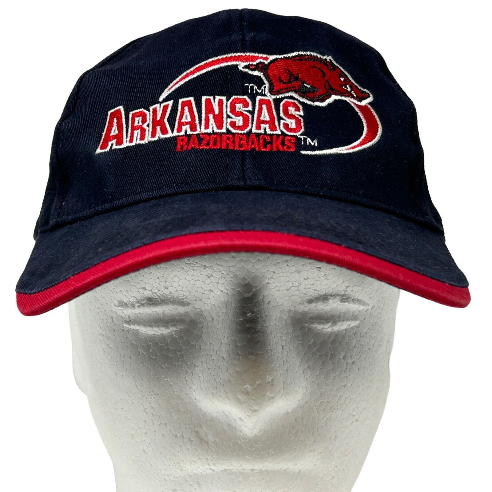 Other Arkansas Razorbacks Hat Baseball Cap Blue University NCAA Size ONE SIZE - 2 Thumbnail