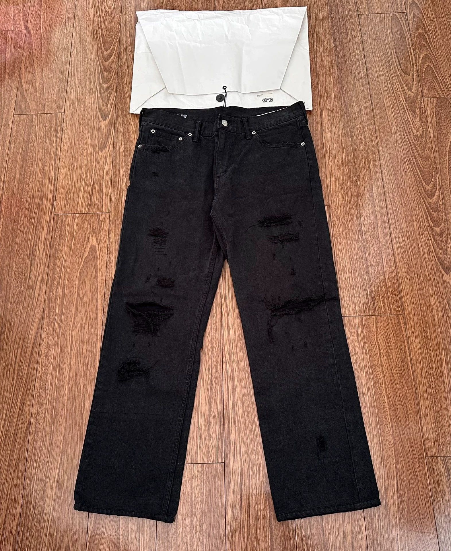 Visvim VISVIM 21SS SOCIAL SCULPTURE DMGD-17 Jeans W36L30 100cm Size US 30 / EU 46 - 1 Thumbnail