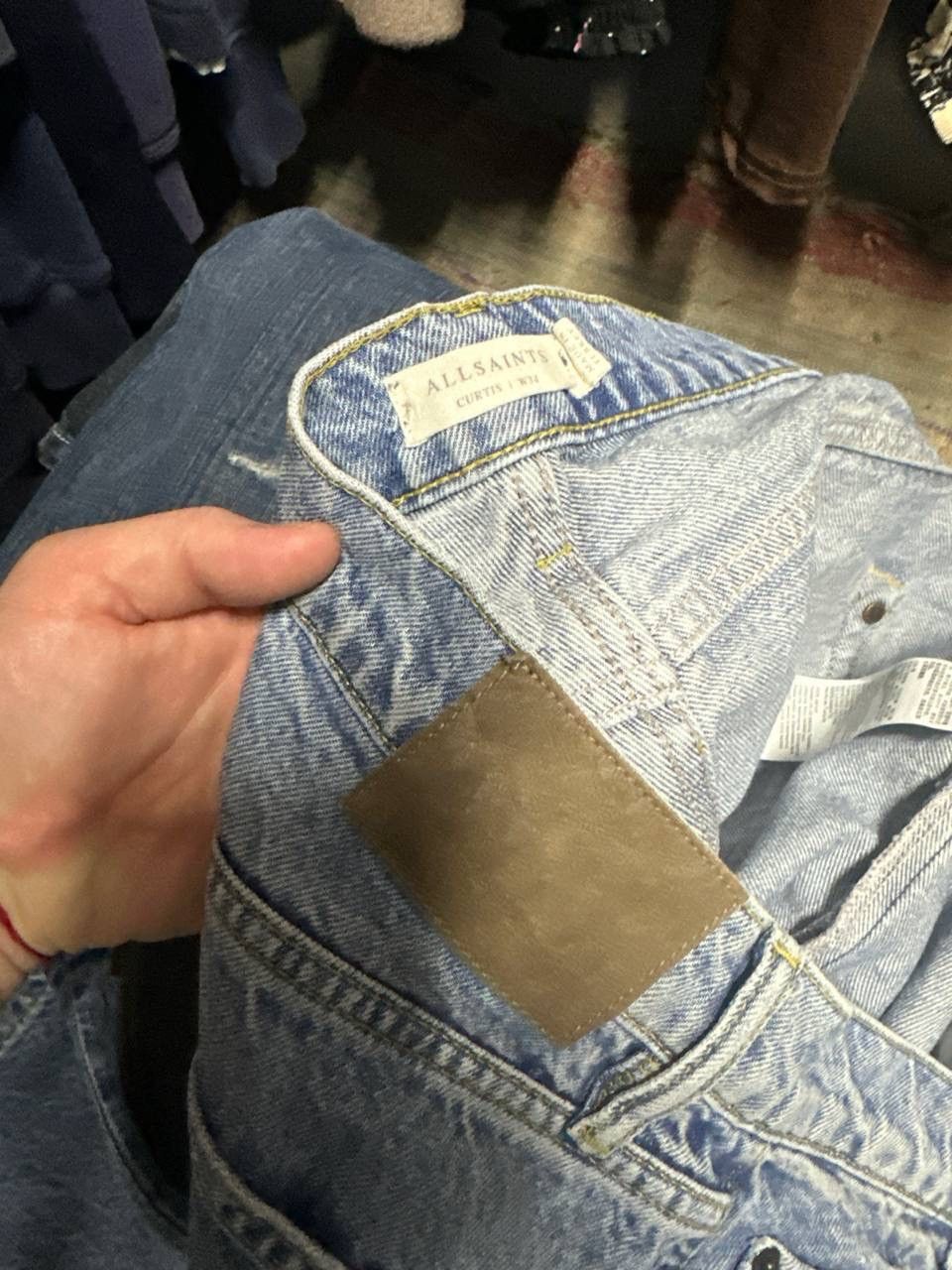 Allsaints Luxury Allsaints Jeans W34 Old Money Y2K 00s UsA Casual Size US 34 / EU 50 - 8 Thumbnail