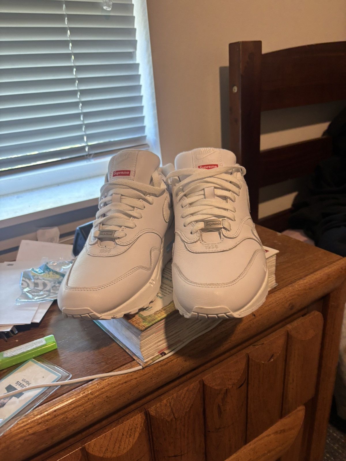 Nike × Supreme Supreme Air Max 1 Size US 9.5 / EU 42-43 - 1 Thumbnail