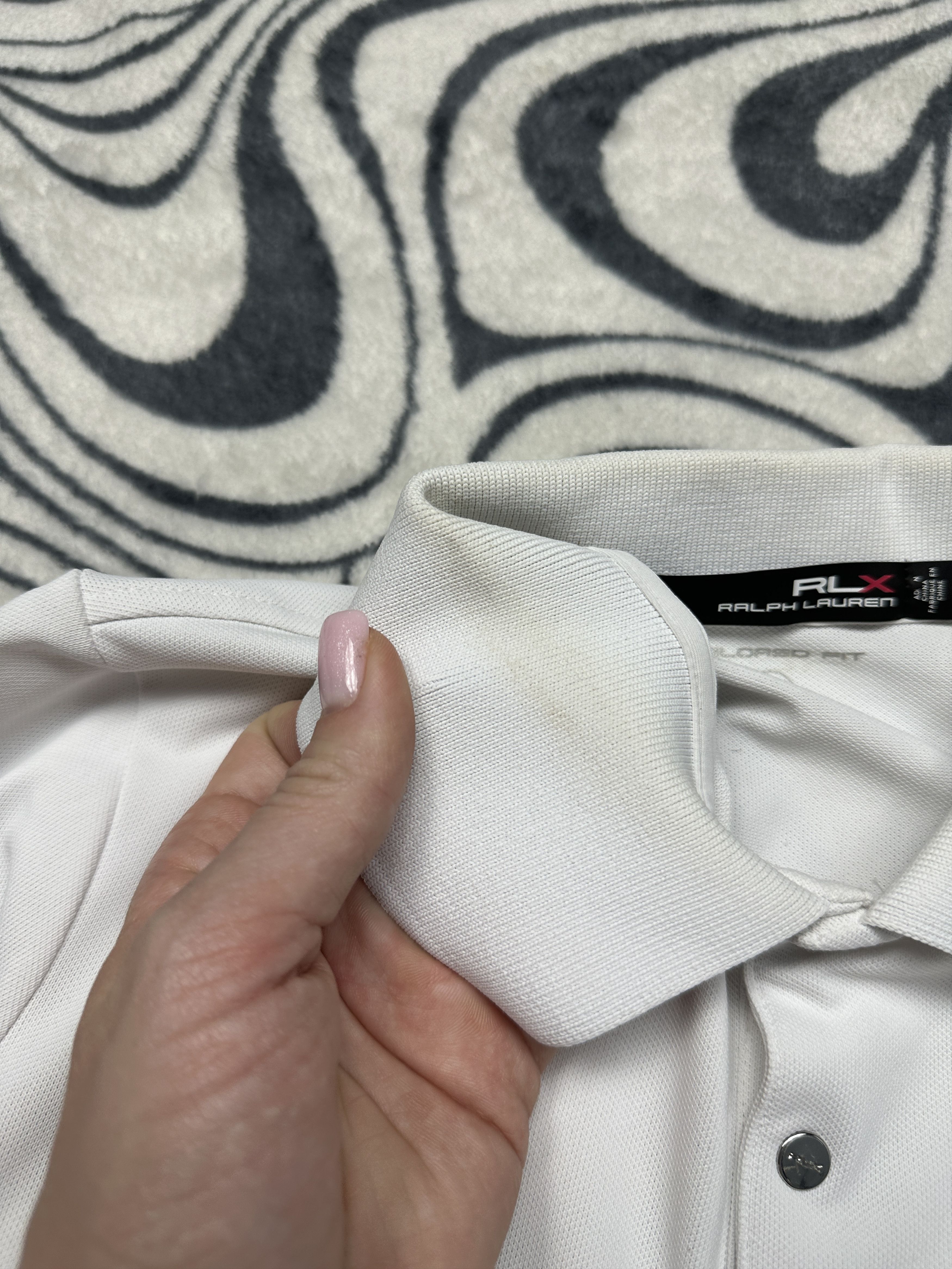Polo Ralph Lauren Polo Ralph Lauren Rlx Mens Long Sleeve Polo Shirt Y2K Size US S / EU 44-46 / 1 - 5 Thumbnail