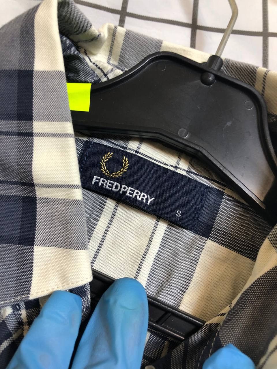 Fred Perry Fred Perry Mens Long Sleeve Plaid Shirt Size US S / EU 44-46 / 1 - 8 Thumbnail
