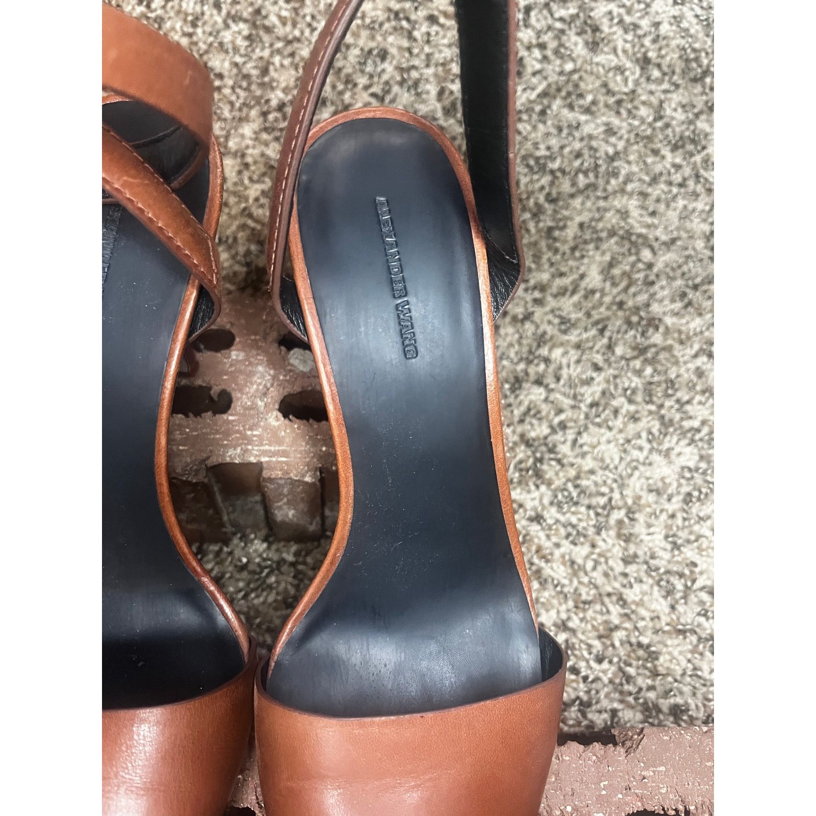 Alexander Wang Alexander Wang Leather Stilettos Heel Pumps Brown Women's 9 Size US 9 / IT 39 - 9 Thumbnail