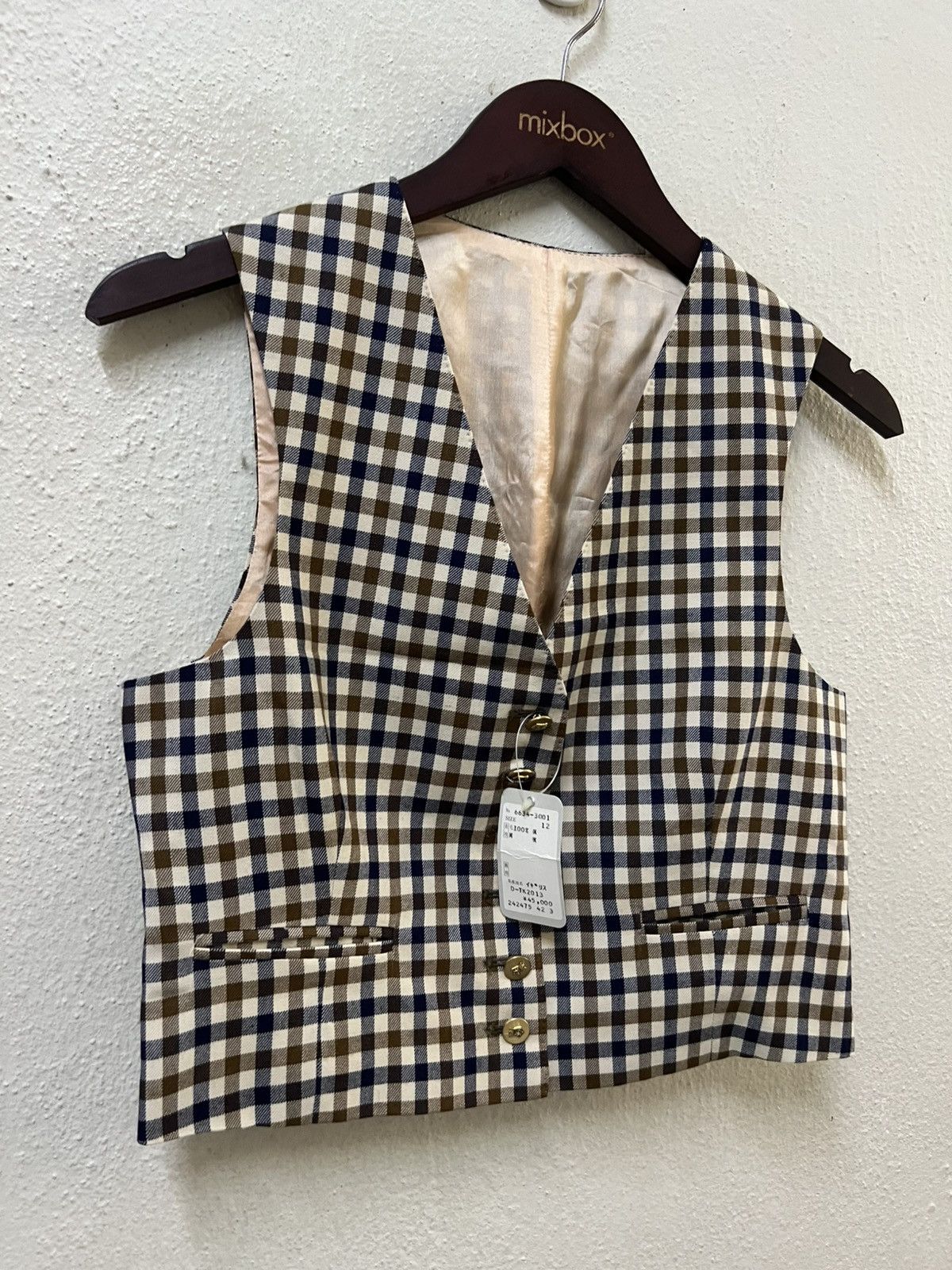Aquascutum Vintage Aquascutum Wool Vest small Size US S / EU 44-46 / 1 - 2 Thumbnail