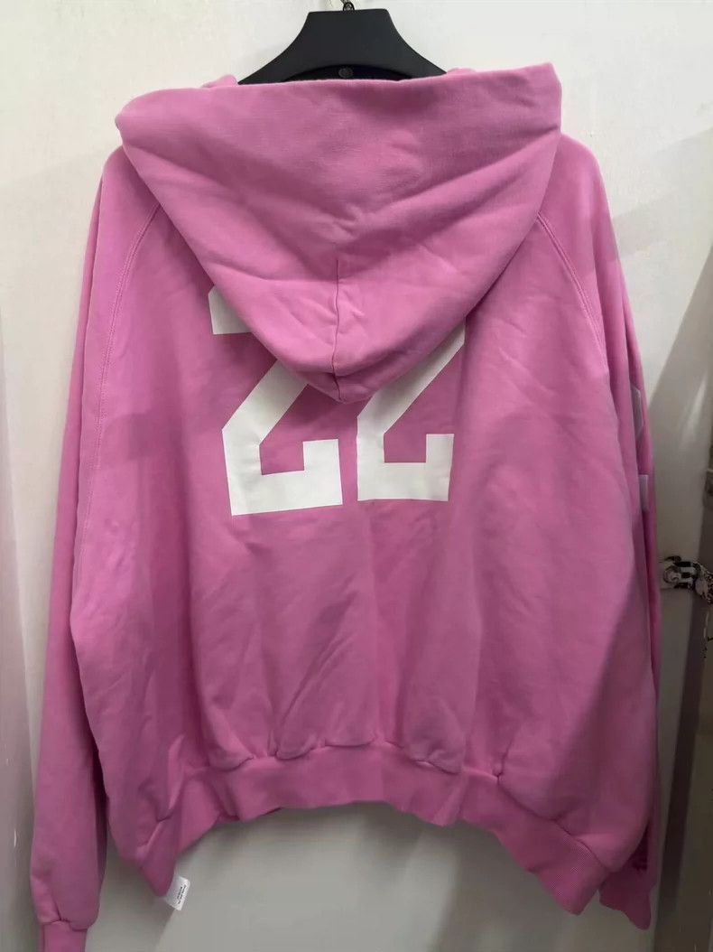 Balenciaga Balenciaga Pink Hoodie with Horse Design-2506 Size L / US 10 / IT 46 - 2 Thumbnail