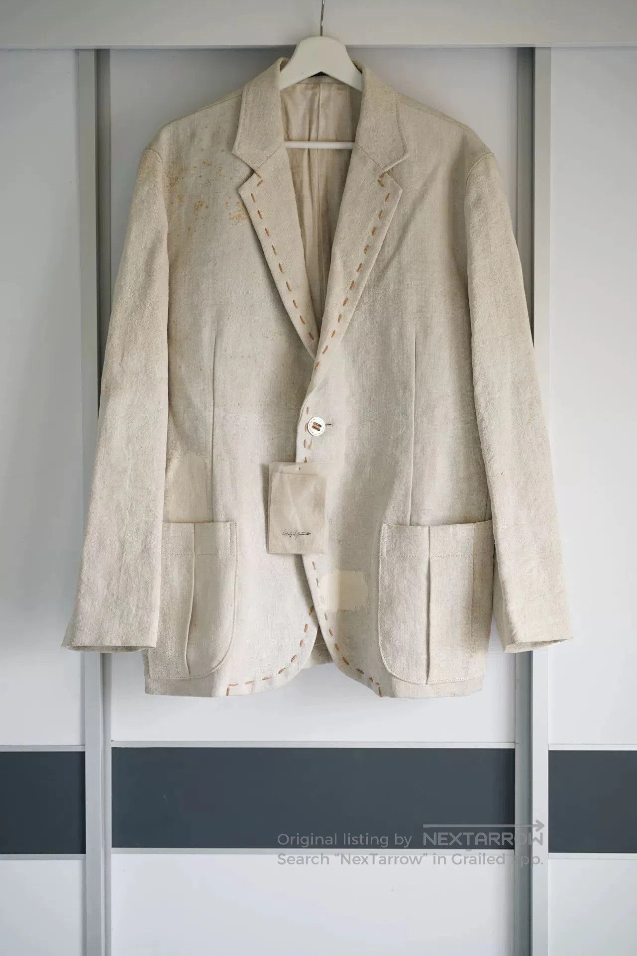 Yohji Yamamoto Yohji Yamamoto linen suit jacket. Size US M / EU 48-50 / 2 - 1 Thumbnail