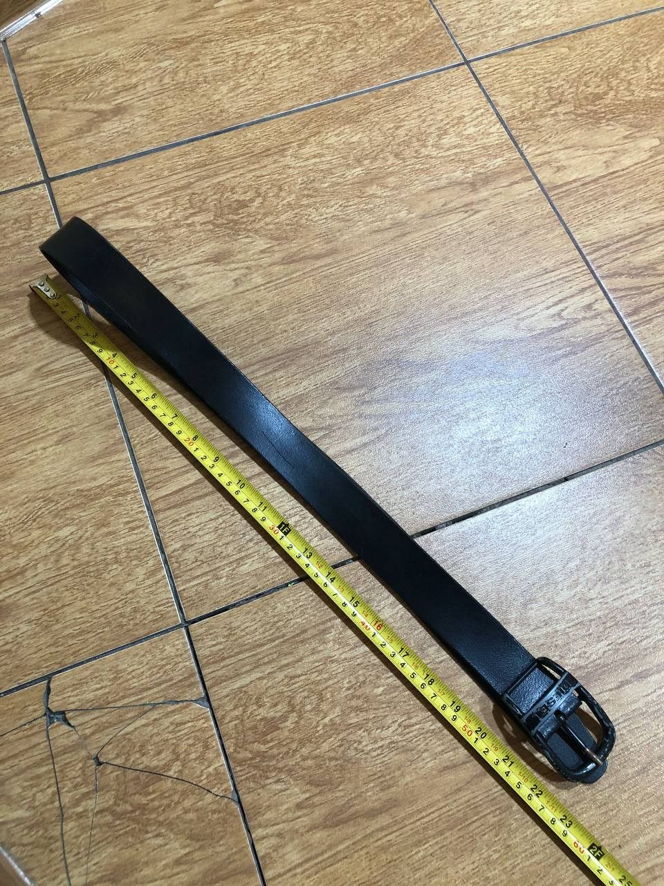 Diesel Diesel Leather Belt Distressed 90s Mens Size ONE SIZE - 10 Thumbnail