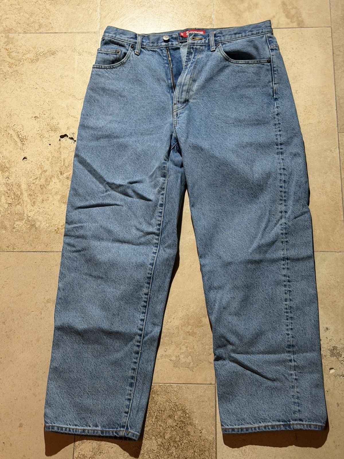 Supreme Supreme Baggy Jean (SS25) Size US 30 / EU 46 - 4 Thumbnail