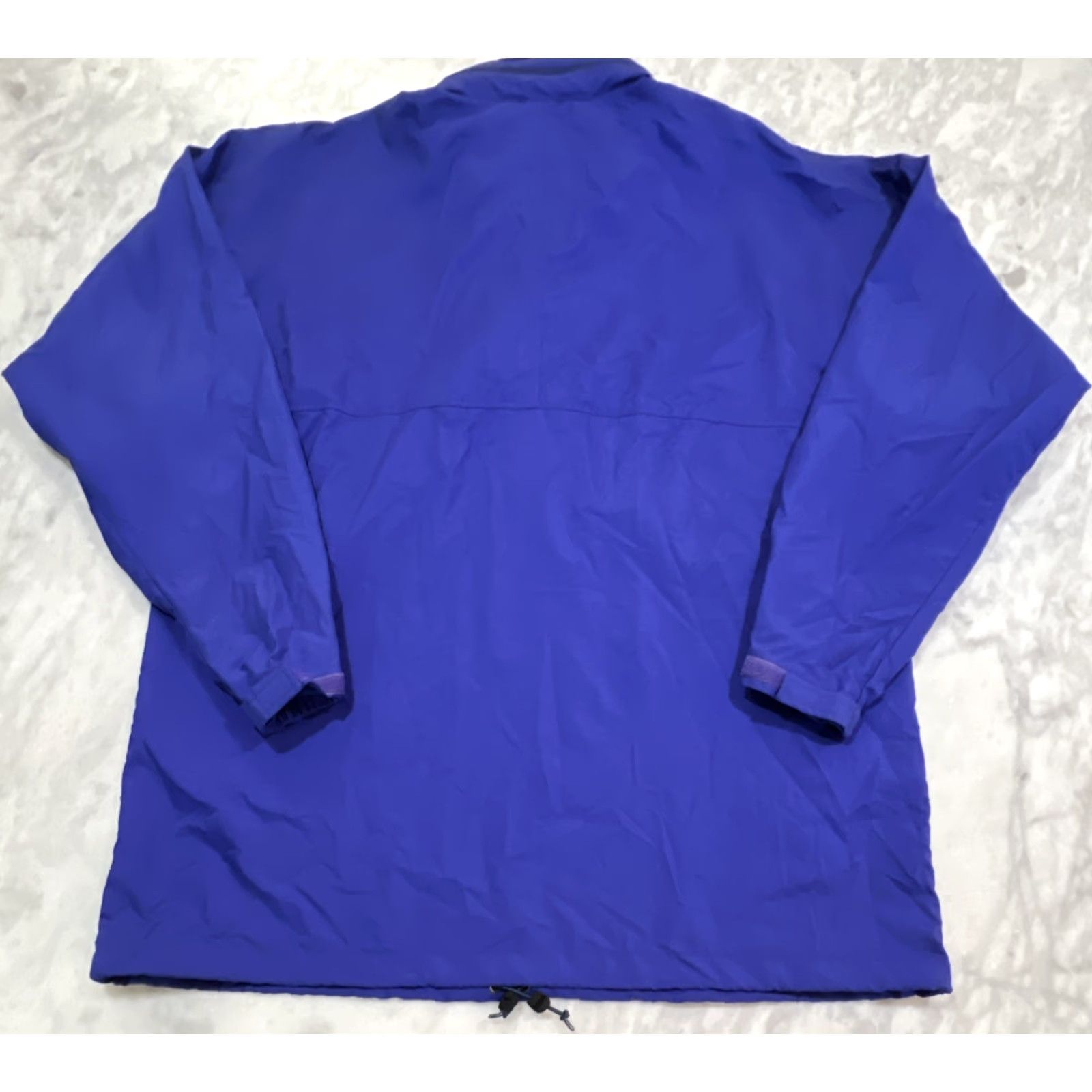 Vintage VINTAGE EMS Anorak Windbreaker Jacket Men's L Blue Hooded Zip Pockets 90s Outdoor Cycling Hiking Running Walking Quarter Zip Size US L / EU 52-54 / 3 - 5 Thumbnail